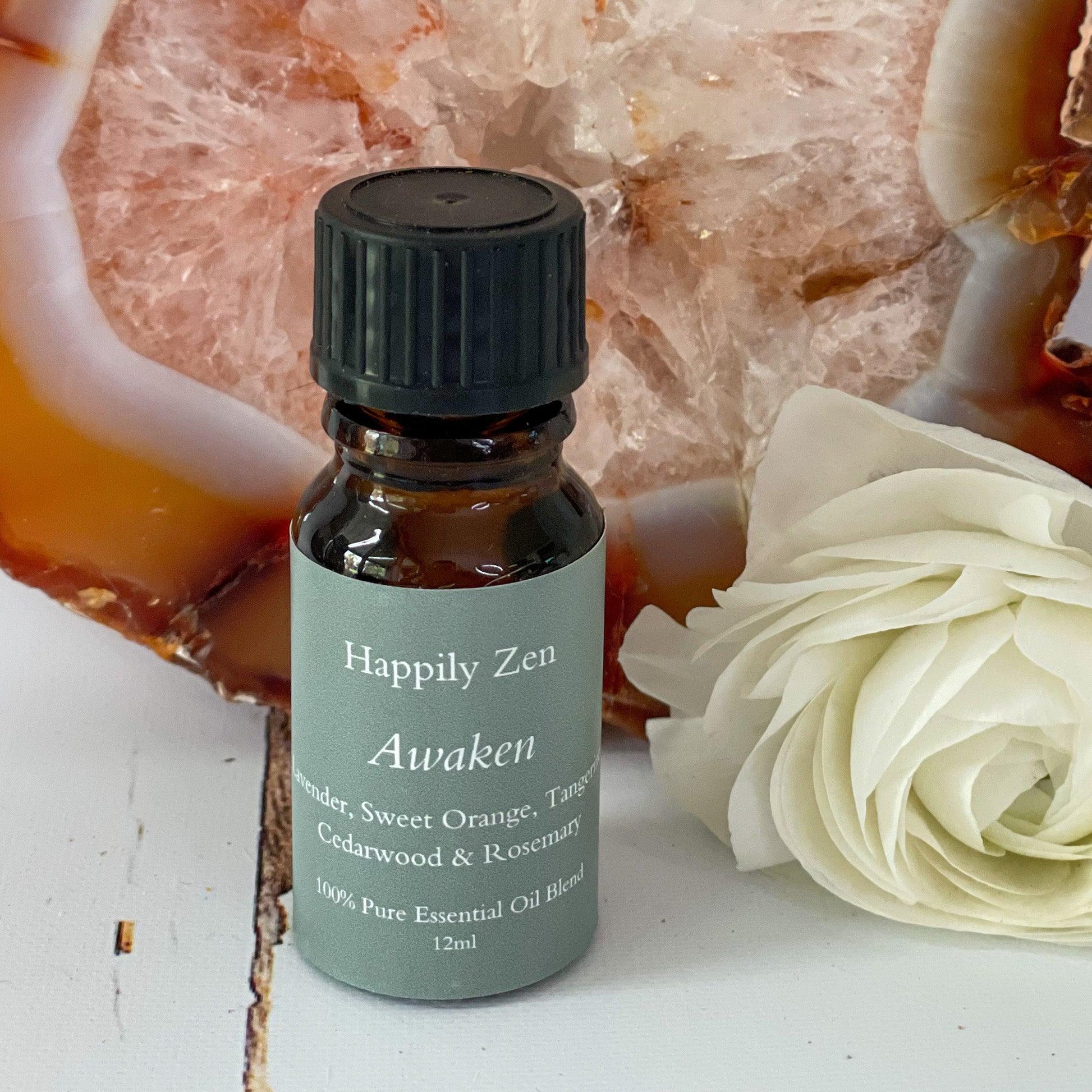 Awaken Essential Oil Blend (12ml)-Happily Zen