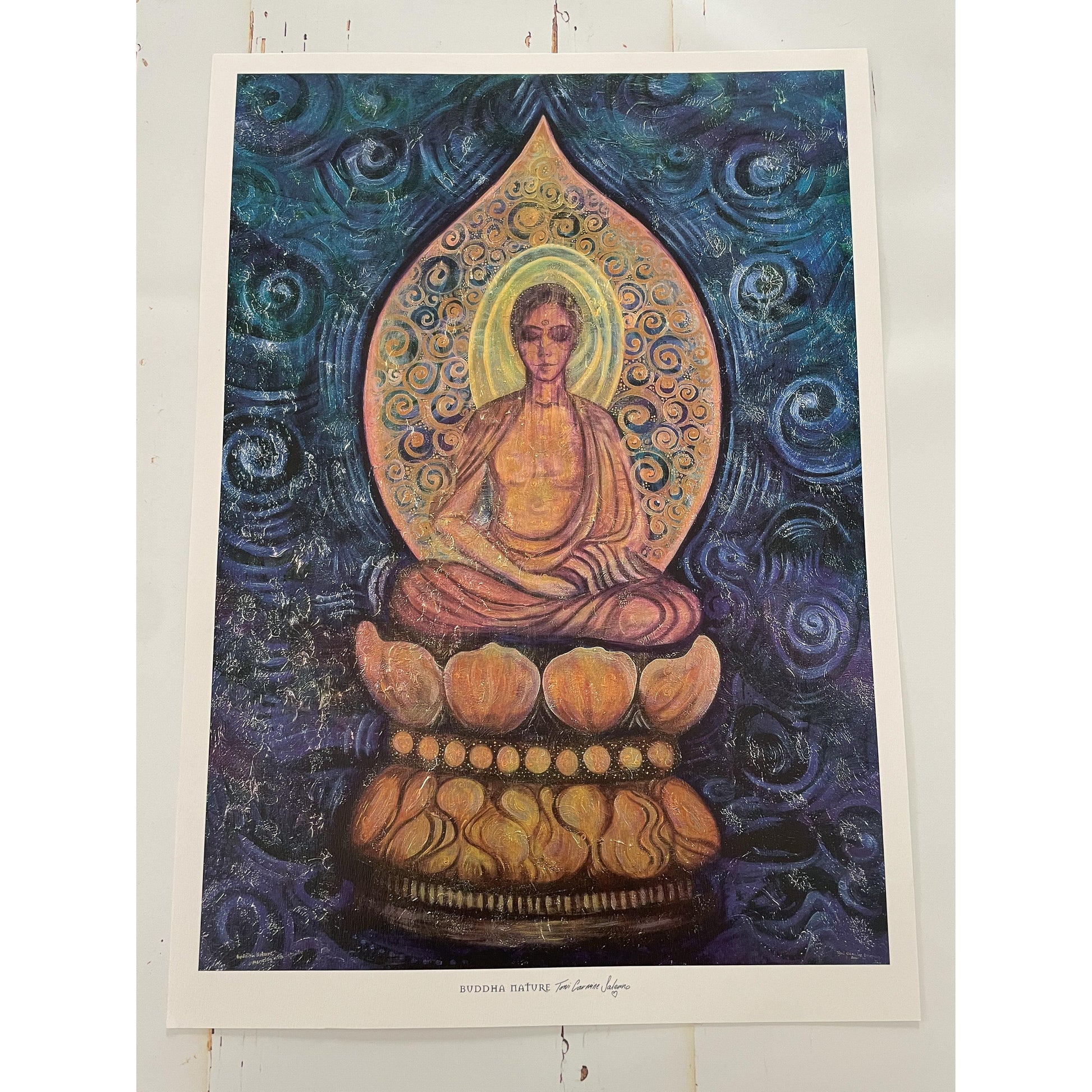 Buddha Nature Print by Toni Carmine Salerno-Happily Zen