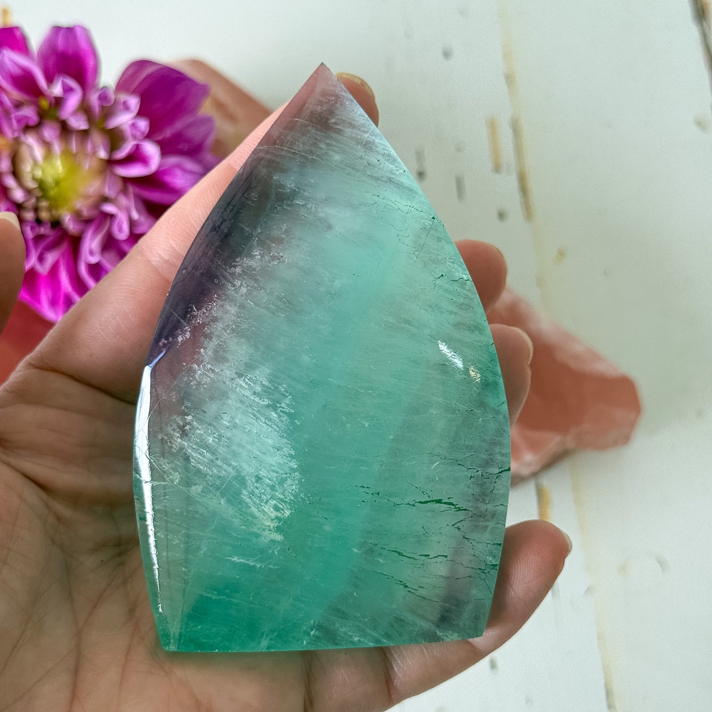 Candy Fluorite Flame #1430-Happily Zen