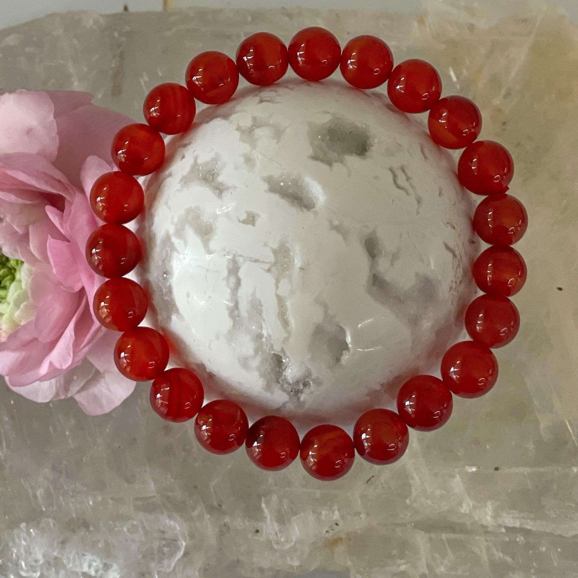 Carnelian Bracelet-Happily Zen