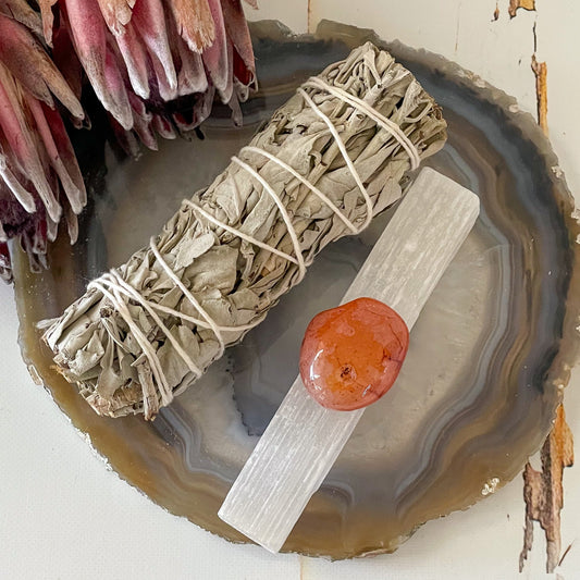 Carnelian Cleansing Kit-Happily Zen