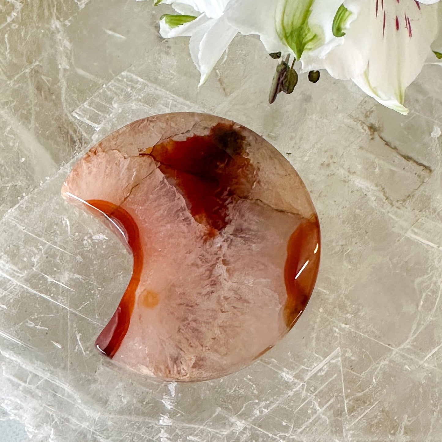 Carnelian Moon #879-Happily Zen