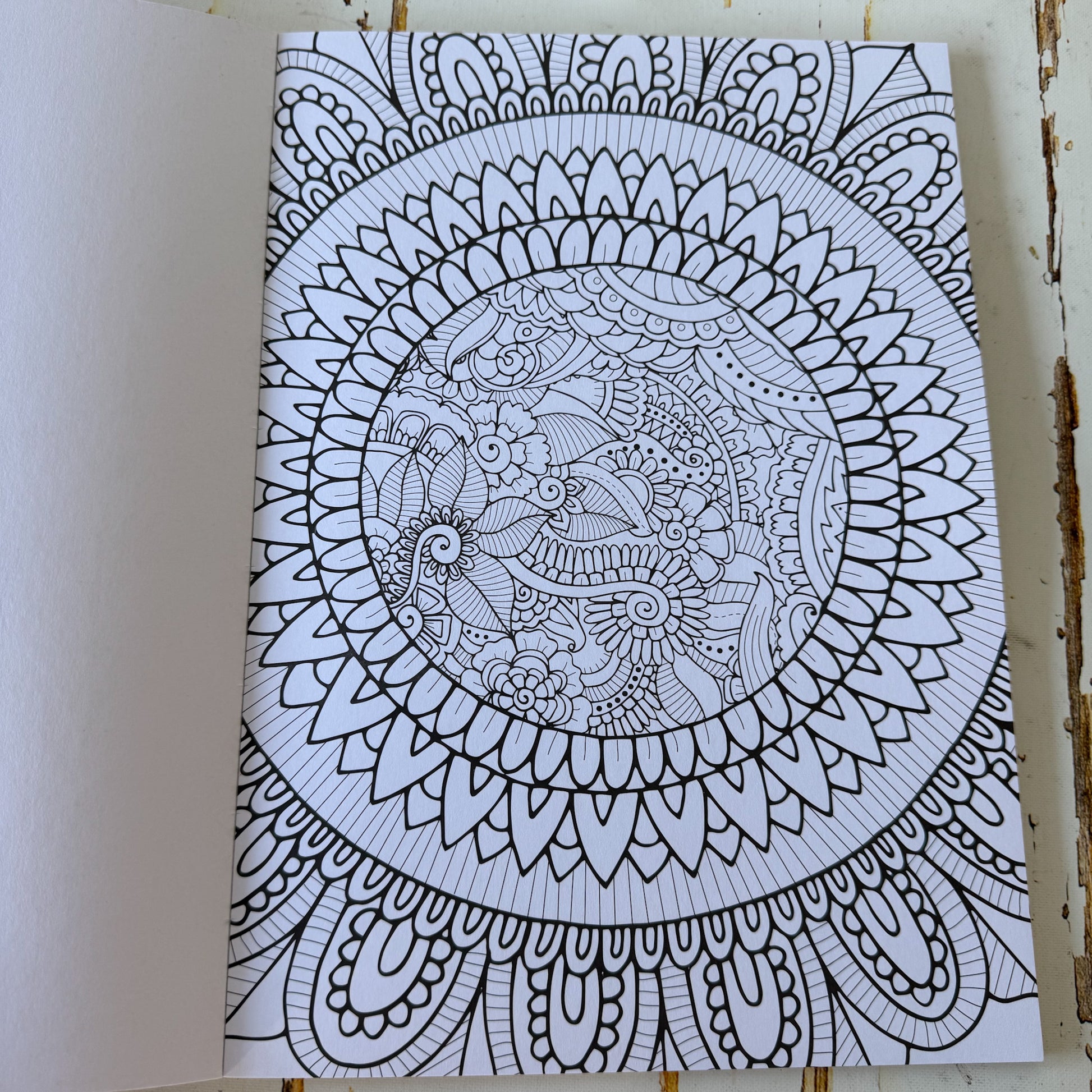 Colour your Own Free Spirit #1447-Happily Zen