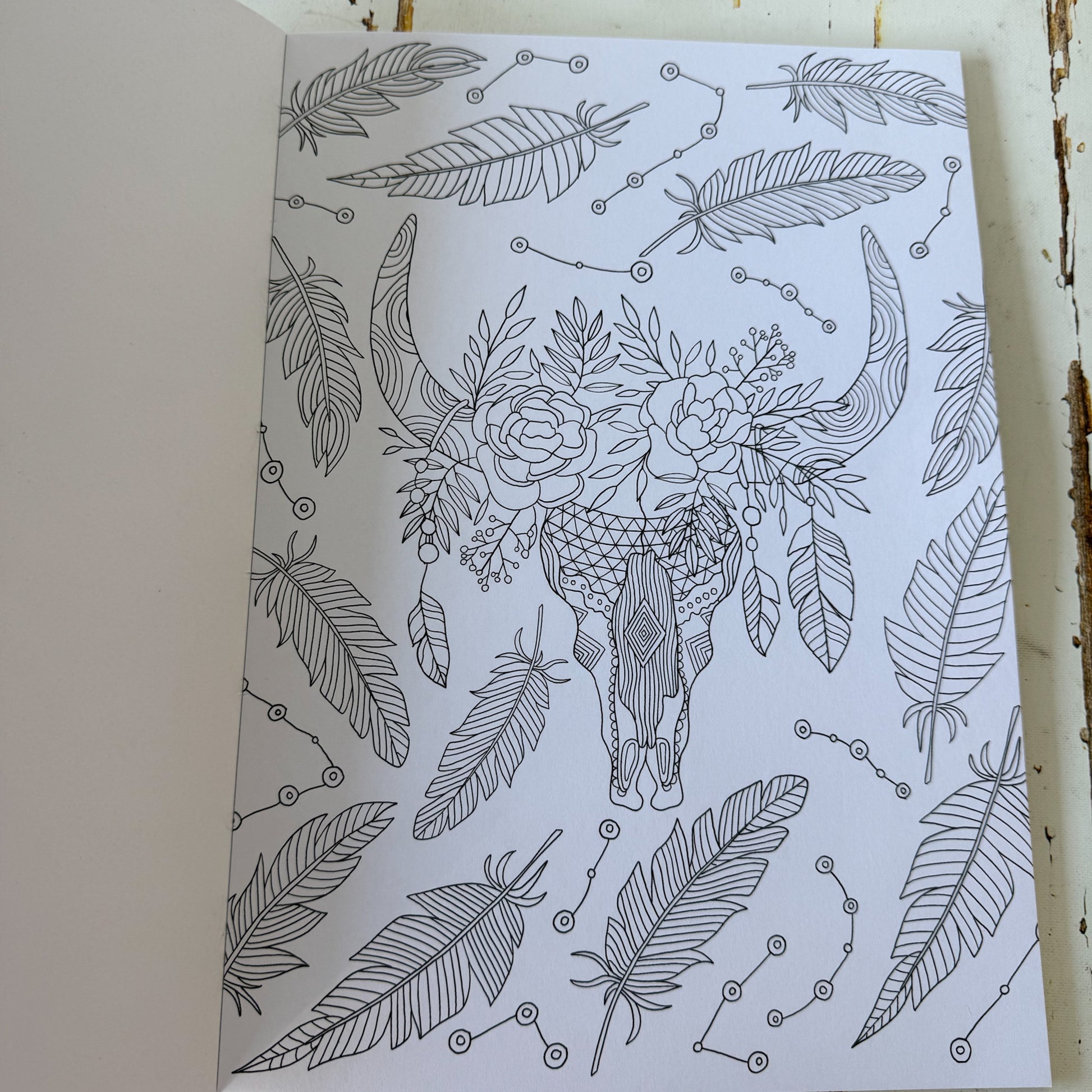 Colour your Own Free Spirit #1447-Happily Zen