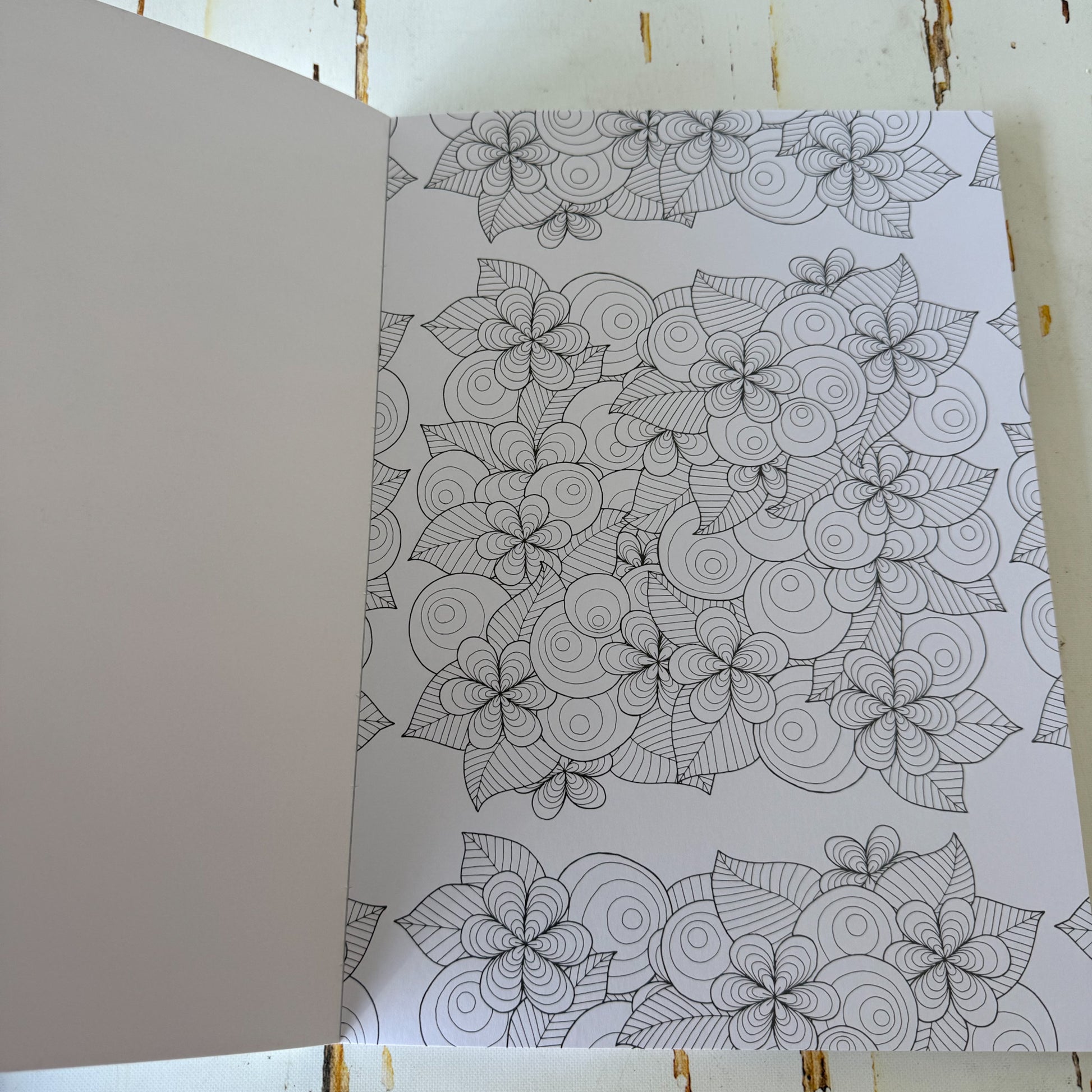 Colour your Own Serenity #1445-Happily Zen