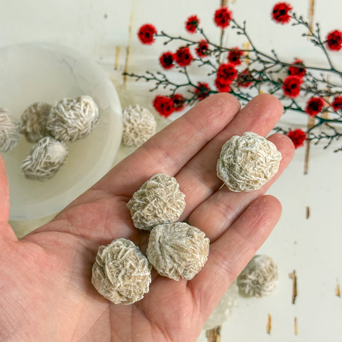 Dessert Rose Tumble Stone-Happily Zen
