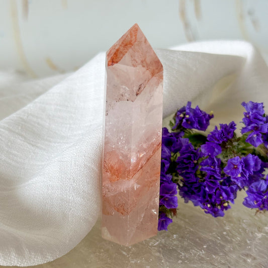 Fire Quartz Tower #1022-Happily Zen