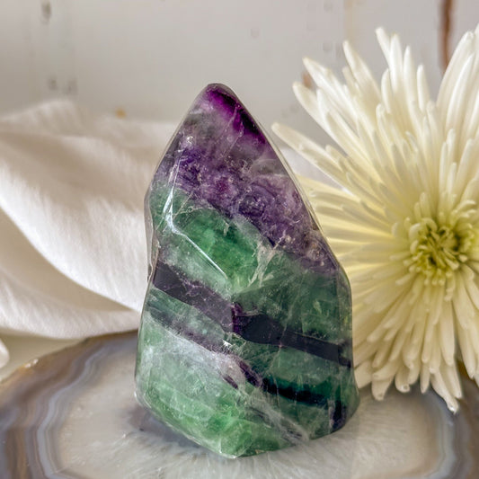 Fluorite Flame #743-Happily Zen