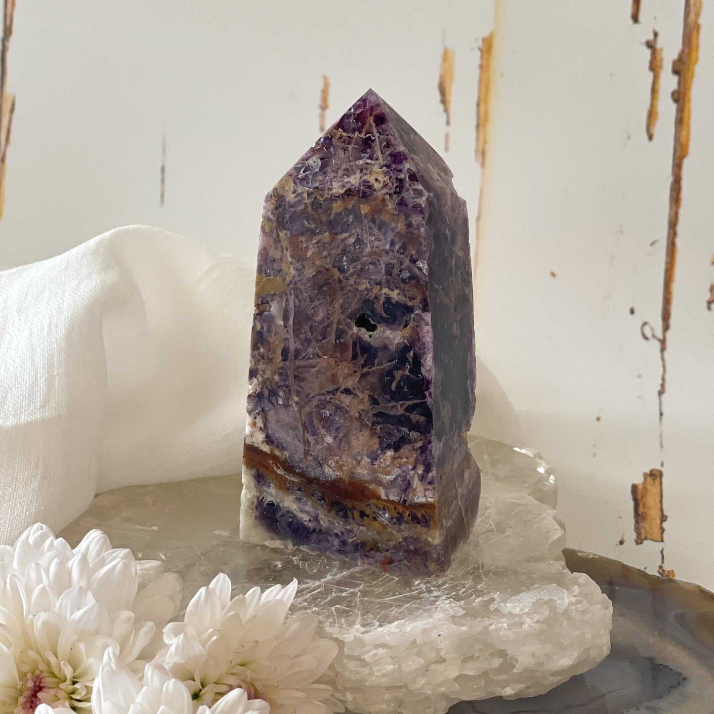 Fluorite Tower #111-Happily Zen