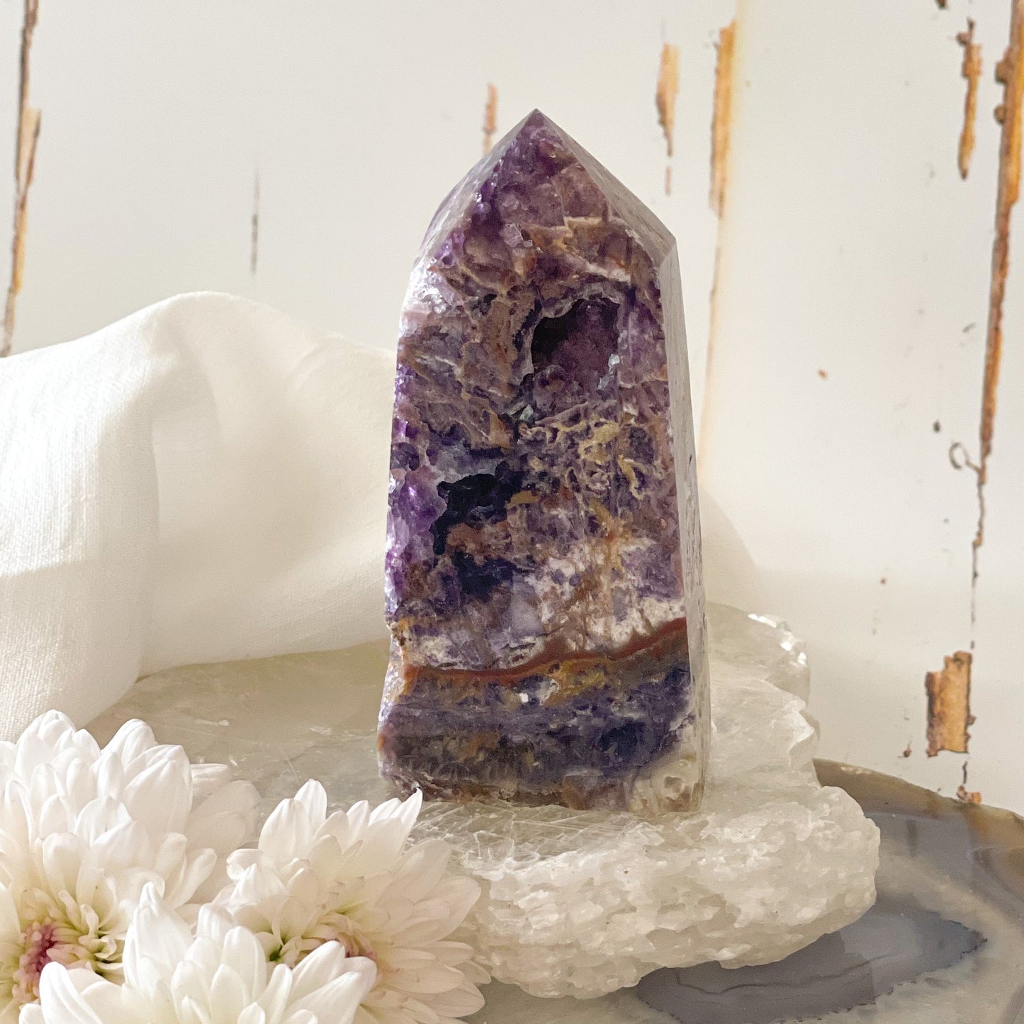 Fluorite Tower #111-Happily Zen