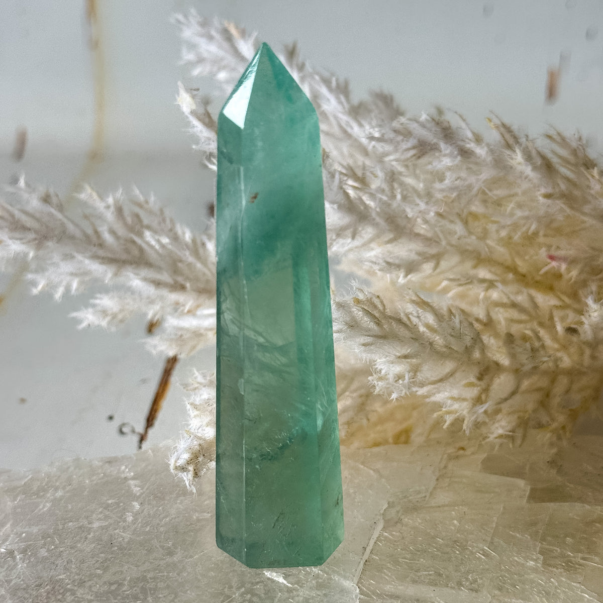 Fluorite Tower #1420-Happily Zen