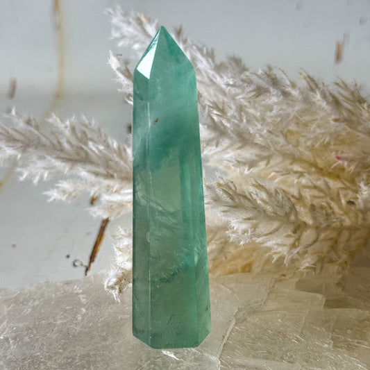 Fluorite Tower #1420-Happily Zen