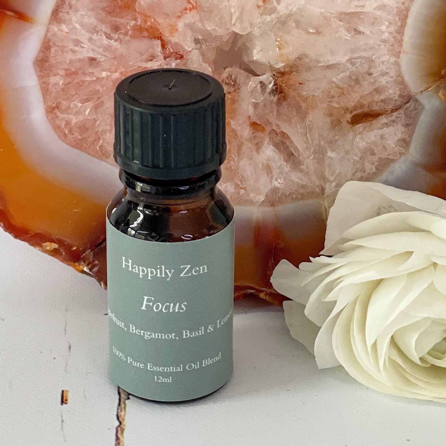 Focus Essential Oil Blend (12ml)-Happily Zen