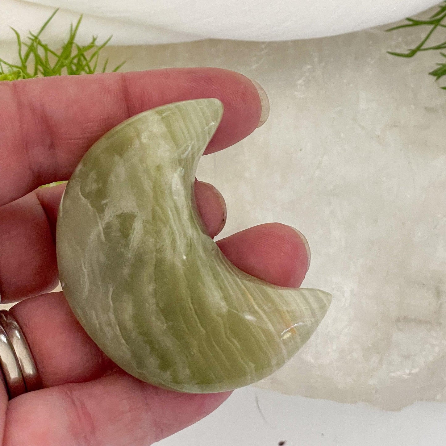 Green Onyx Moon #603-Happily Zen