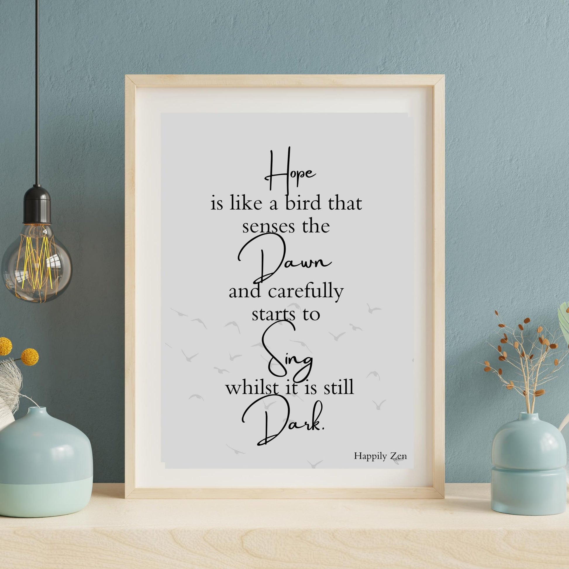 Hope is like...Digital Download-Happily Zen