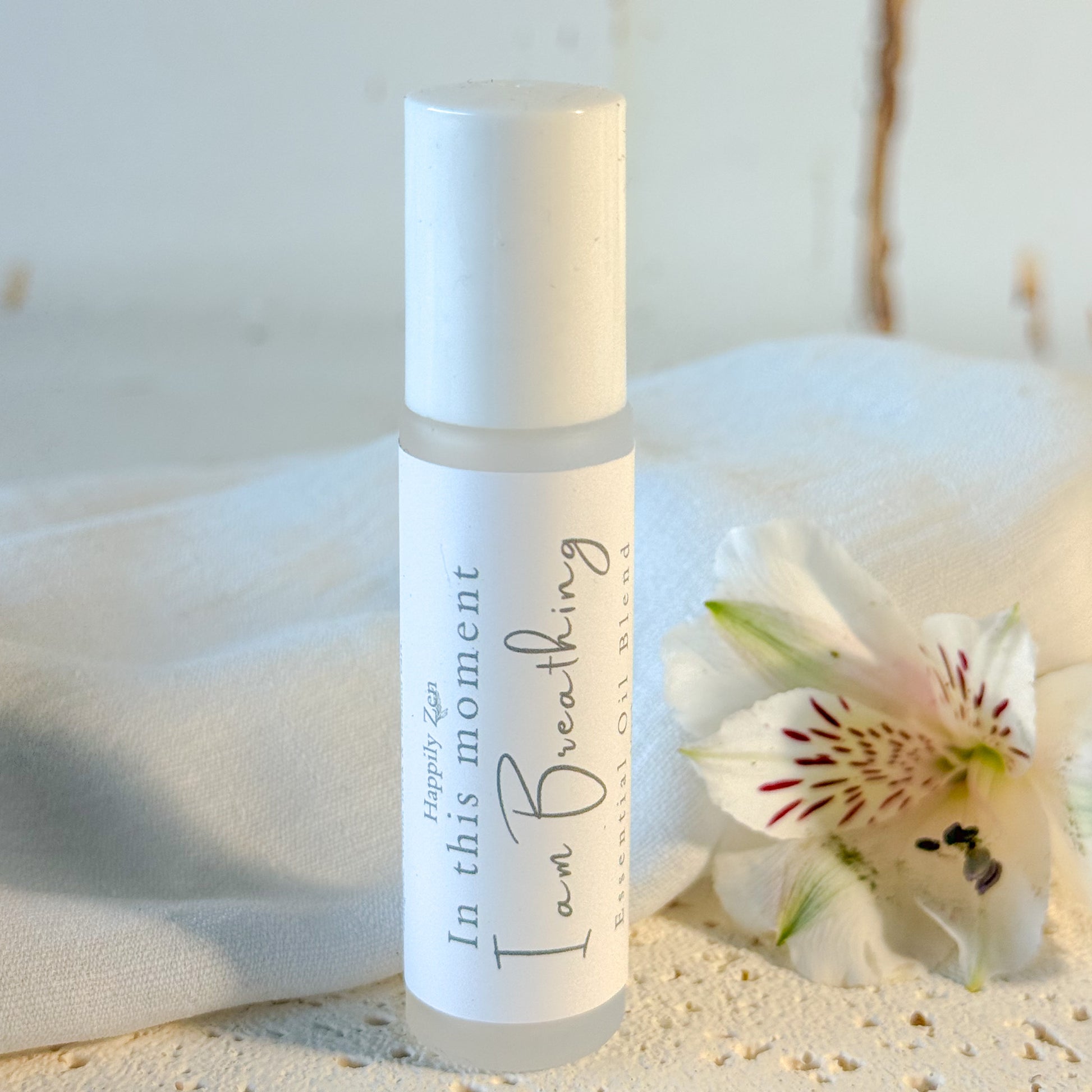 I Am Breathing Essential Oil Roller #1408-Happily Zen