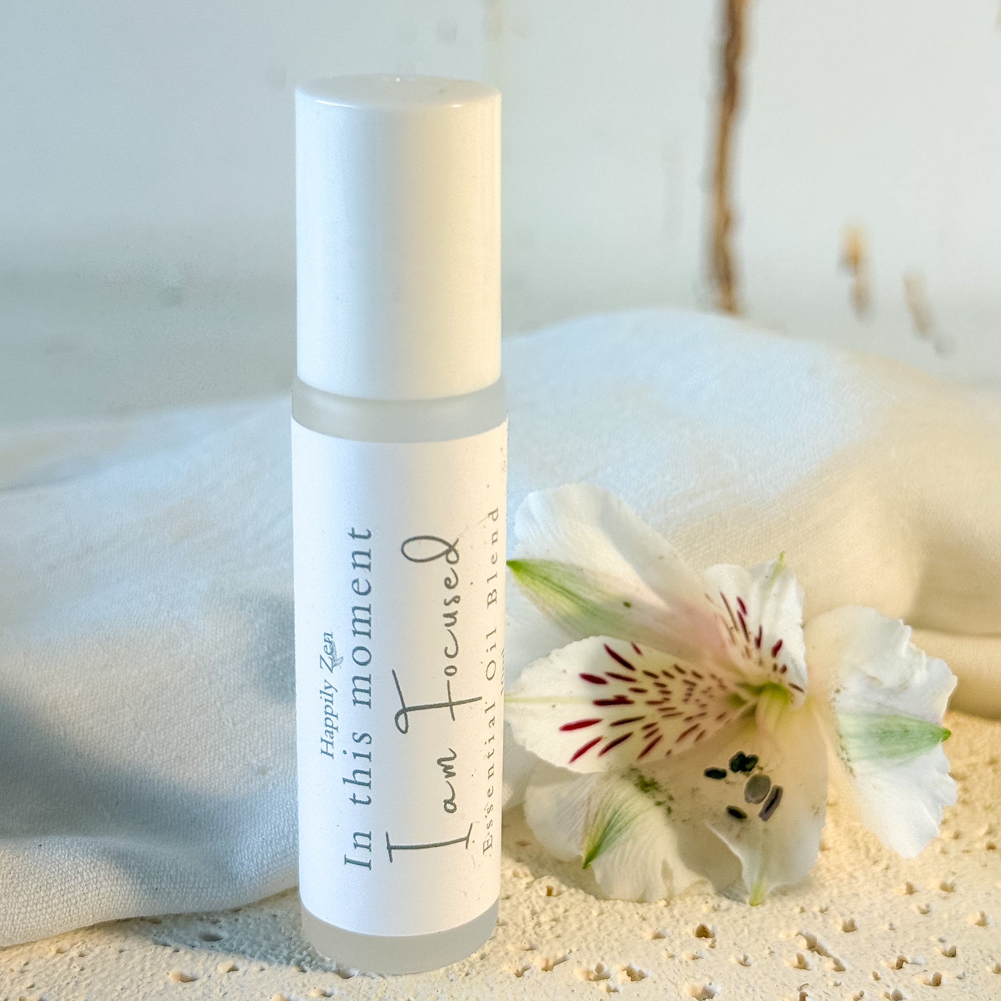 I Am Focused Essential Oil Roller #1412-Happily Zen