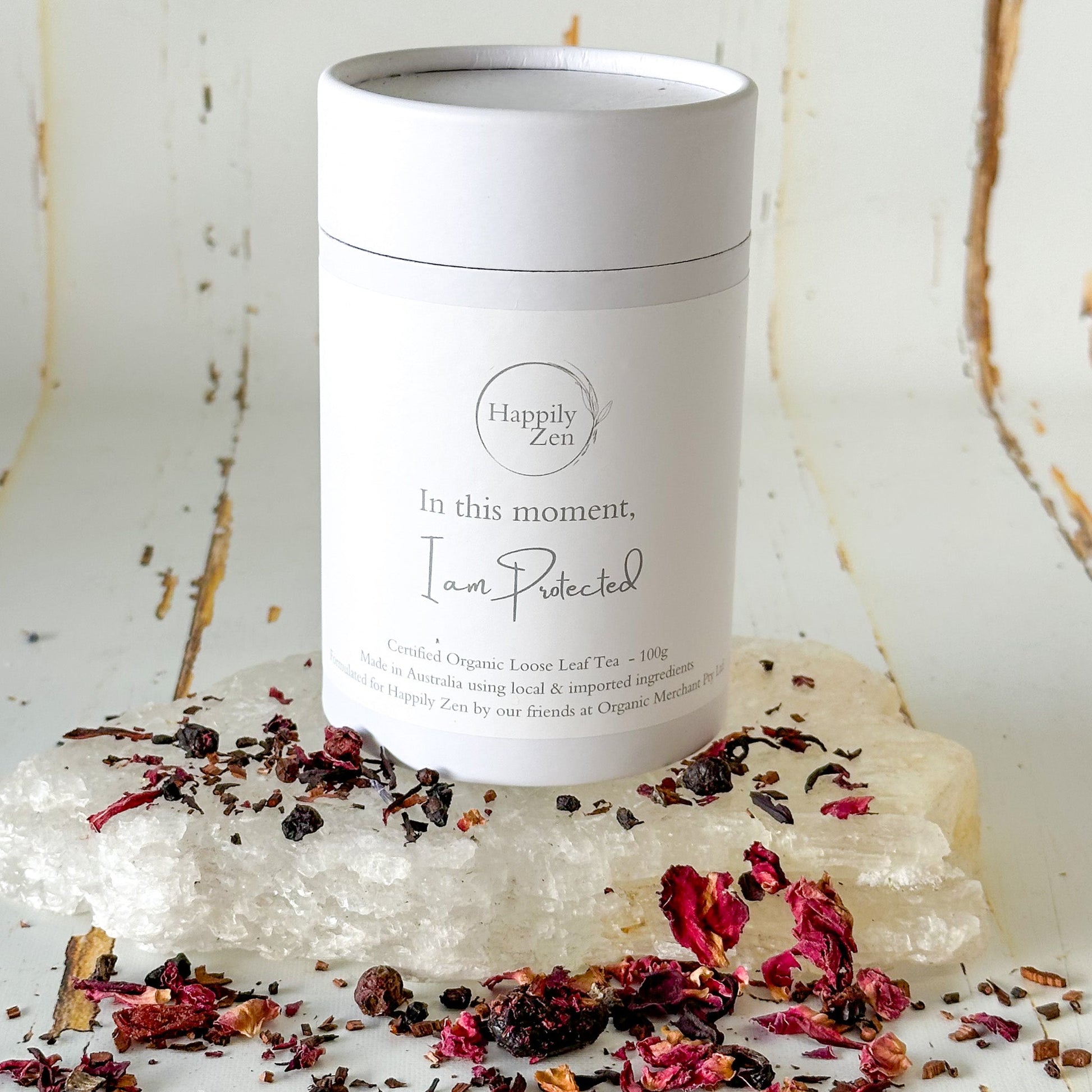 I am Protected Organic Loose Leaf Tea-Happily Zen
