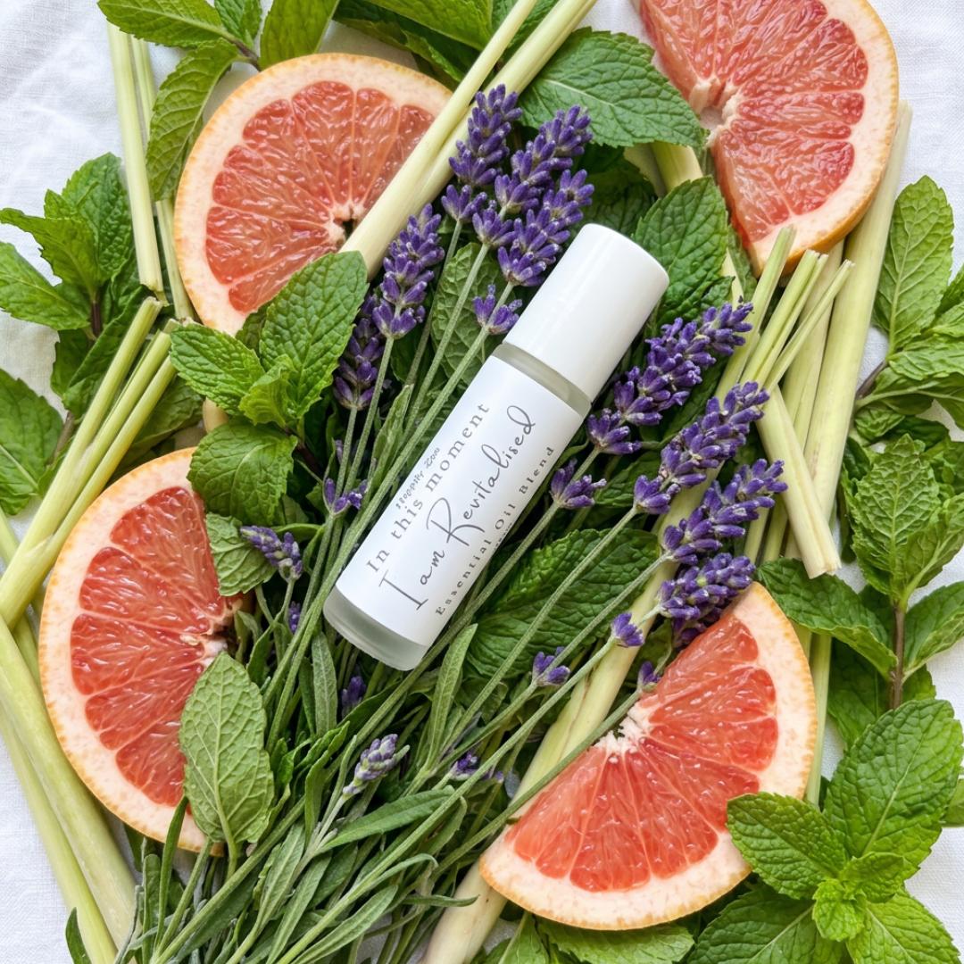 I Am Revitalised Essential Oil Roller #1415-Happily Zen