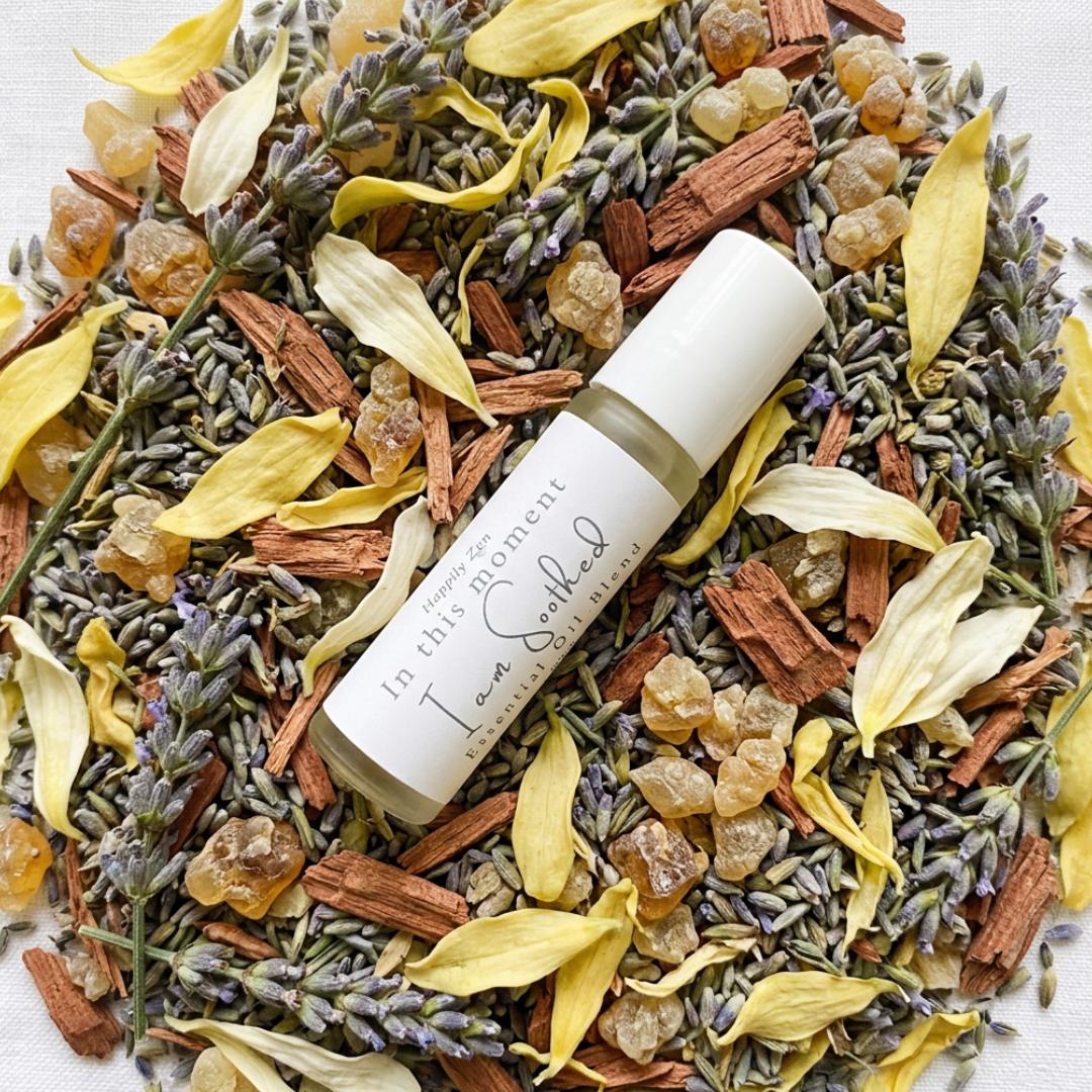 I Am Soothed Essential Oil Roller #1407-Happily Zen