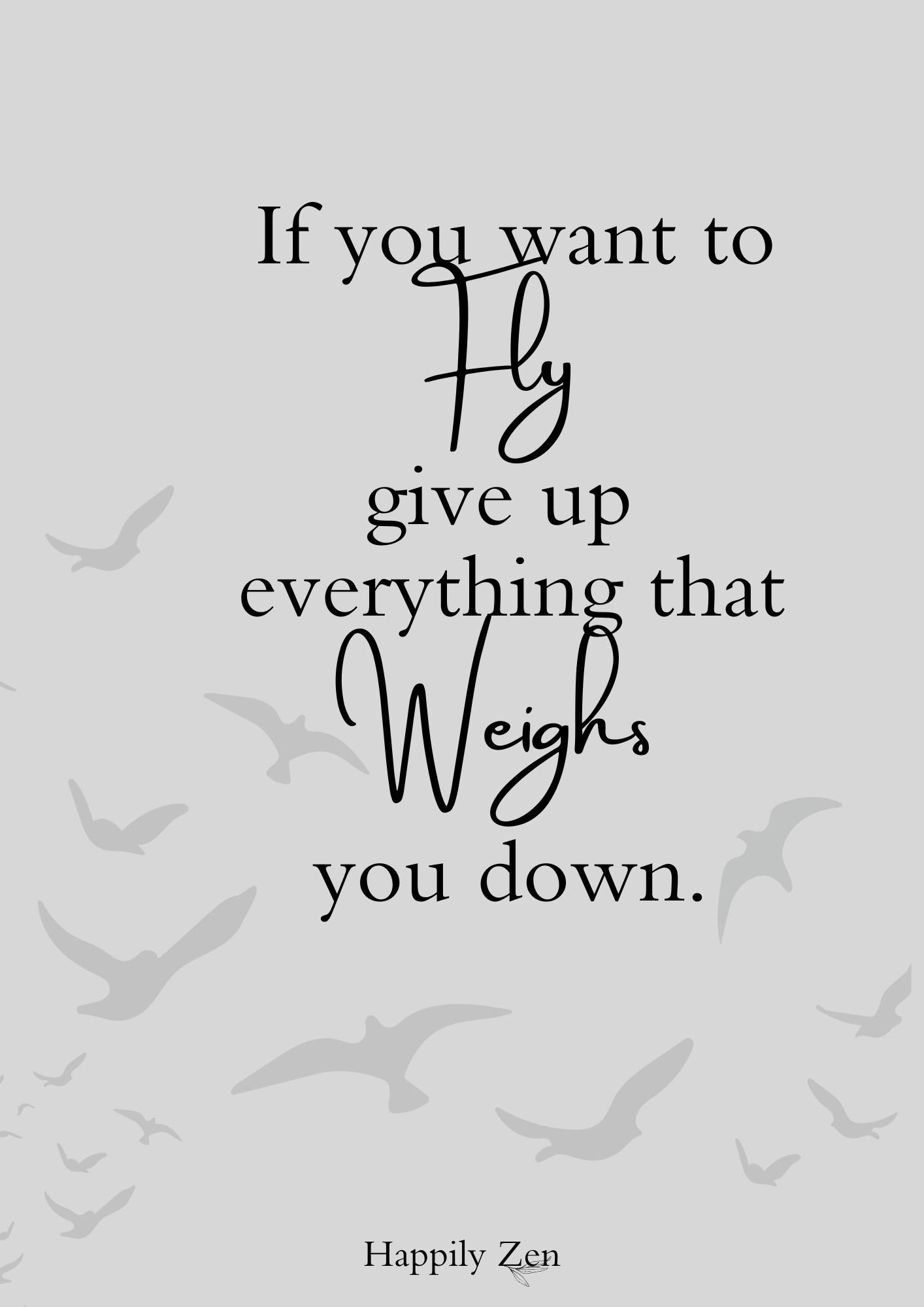 If you want...Digital Download-Happily Zen