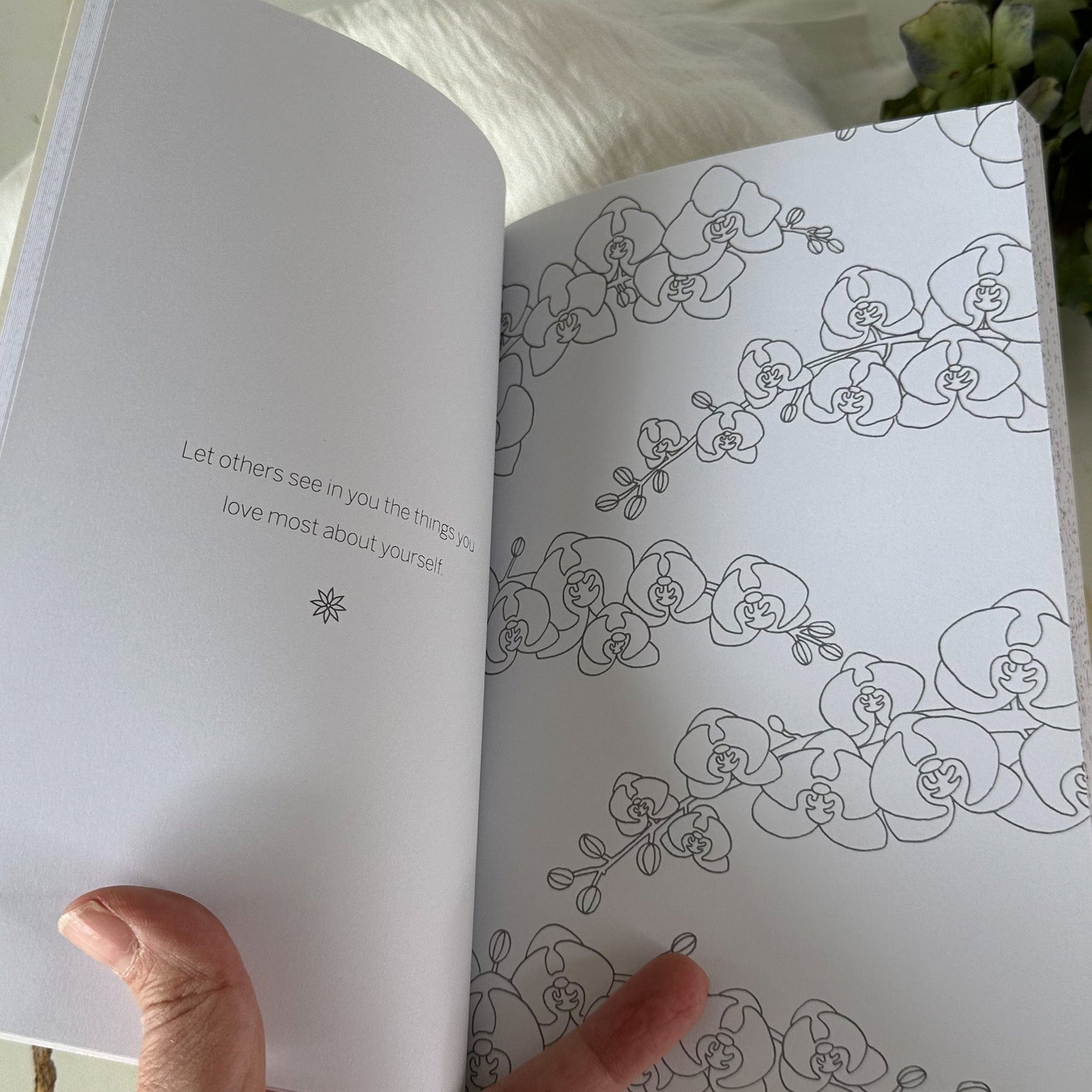 In Bloom - The Little Book of Colouring #798-Happily Zen