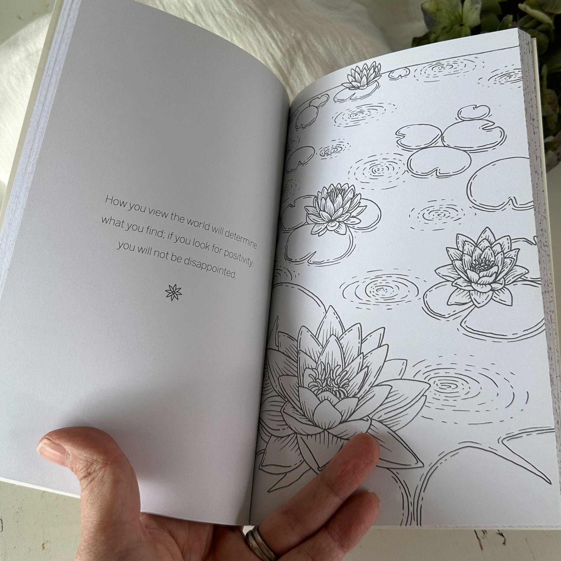 In Bloom - The Little Book of Colouring #798-Happily Zen