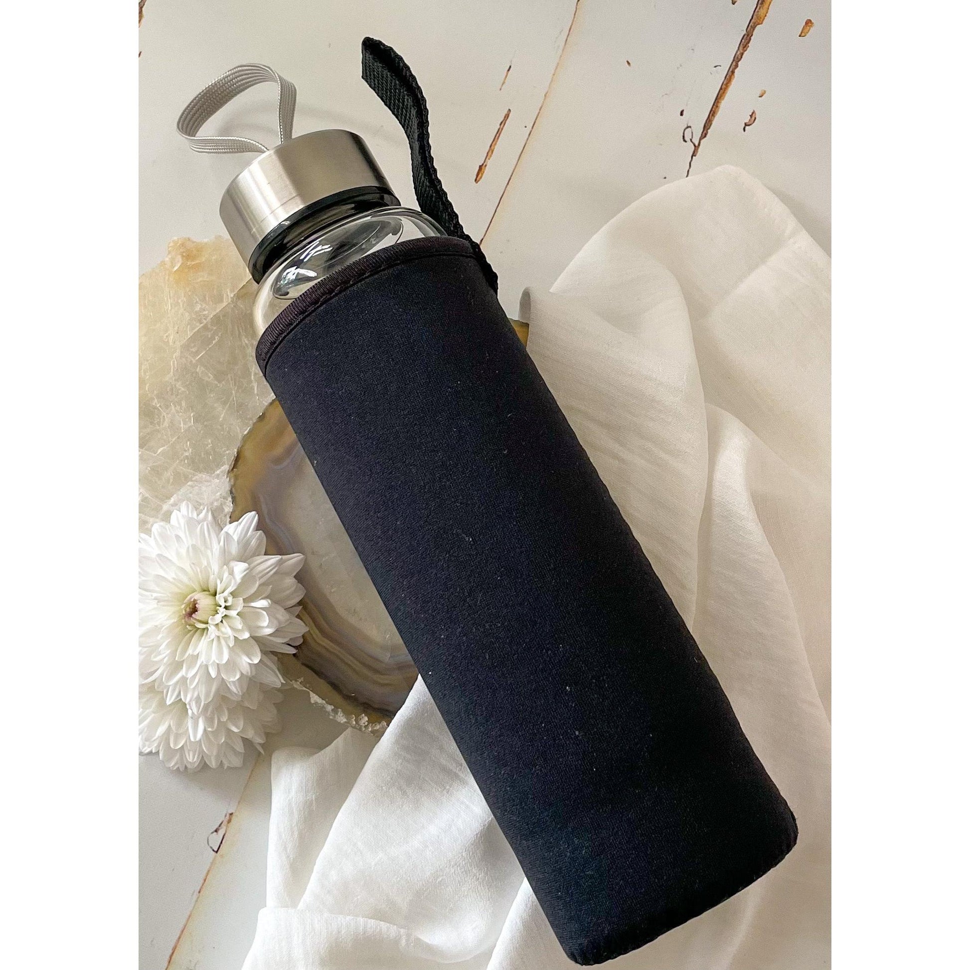 Labradorite Water Bottle-Happily Zen