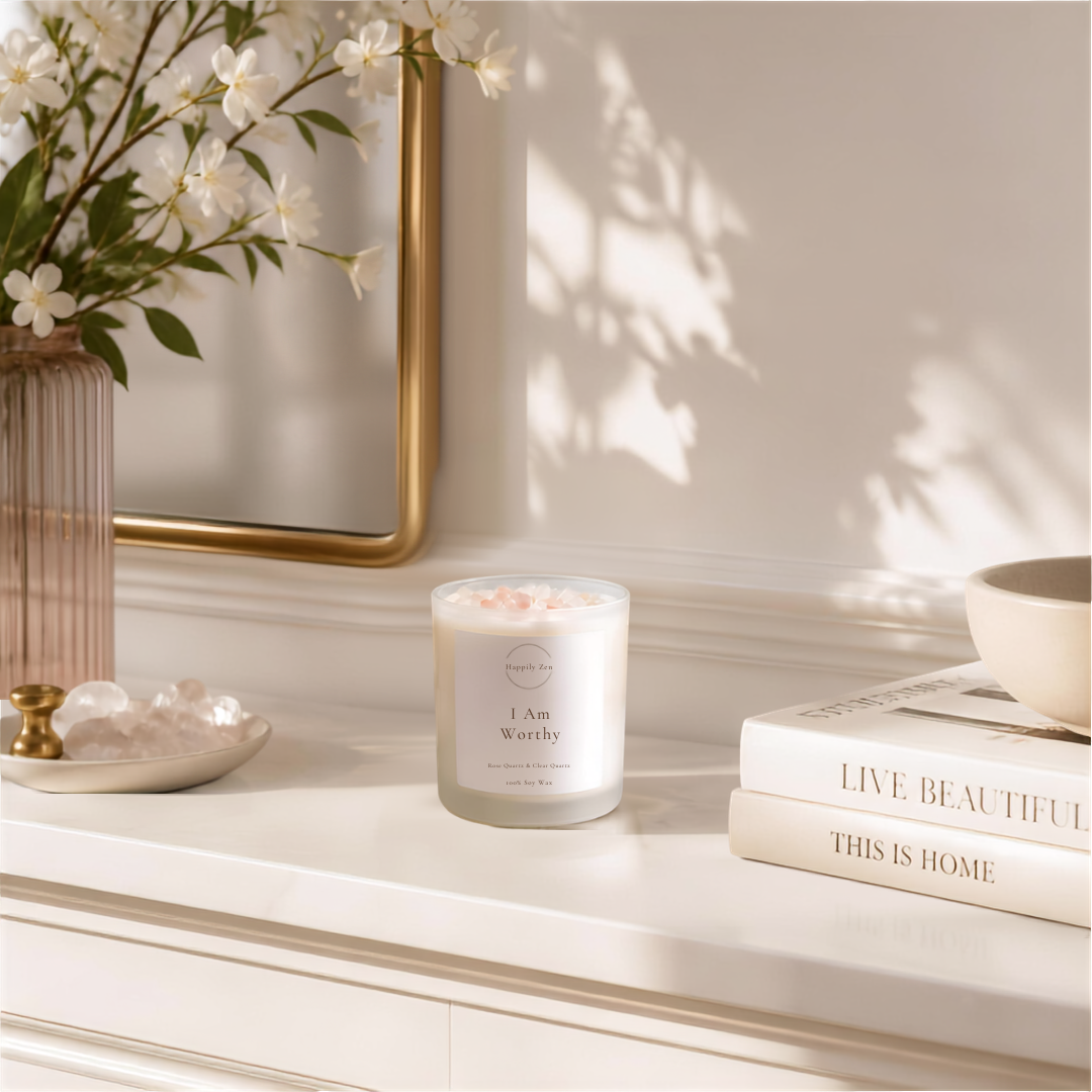 I Am Worthy - Japanese Honeysuckle Candle