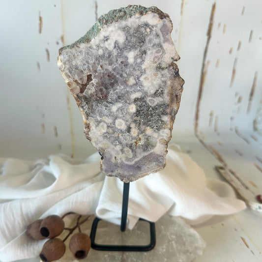 Pink Amethyst Freeform #848-Happily Zen