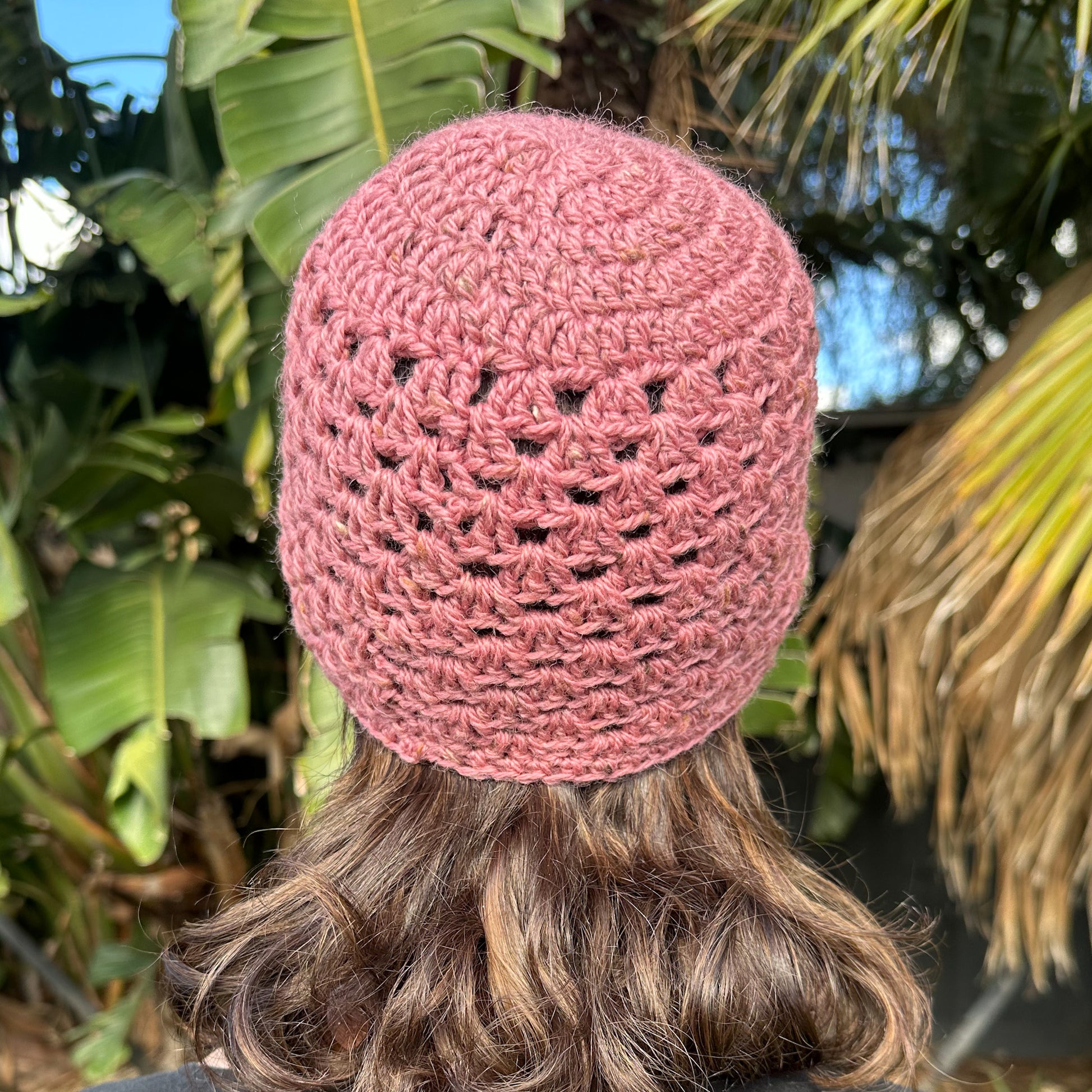 Pure Wool Beanie #1058-Happily Zen