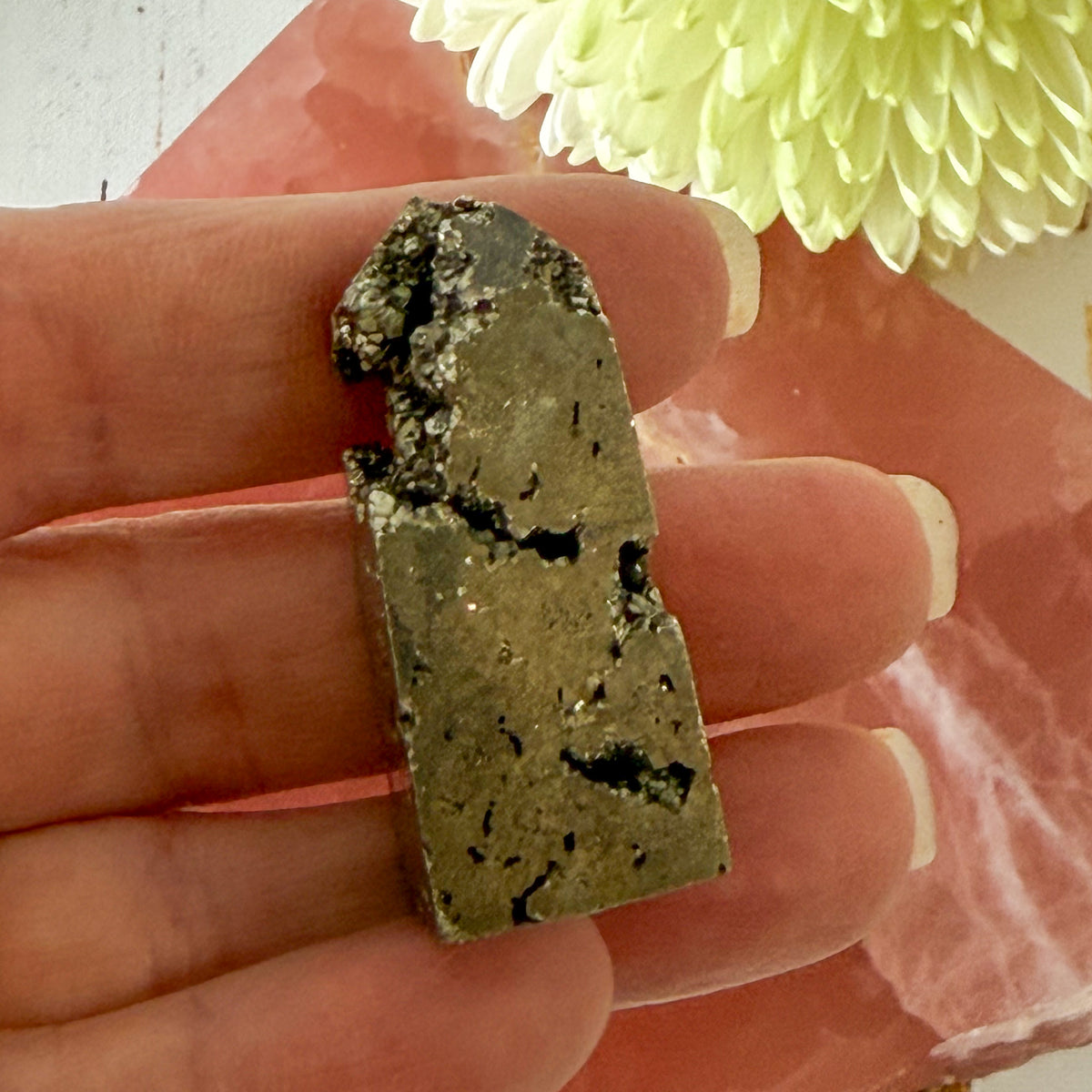 Pyrite Freeform #1256-Happily Zen