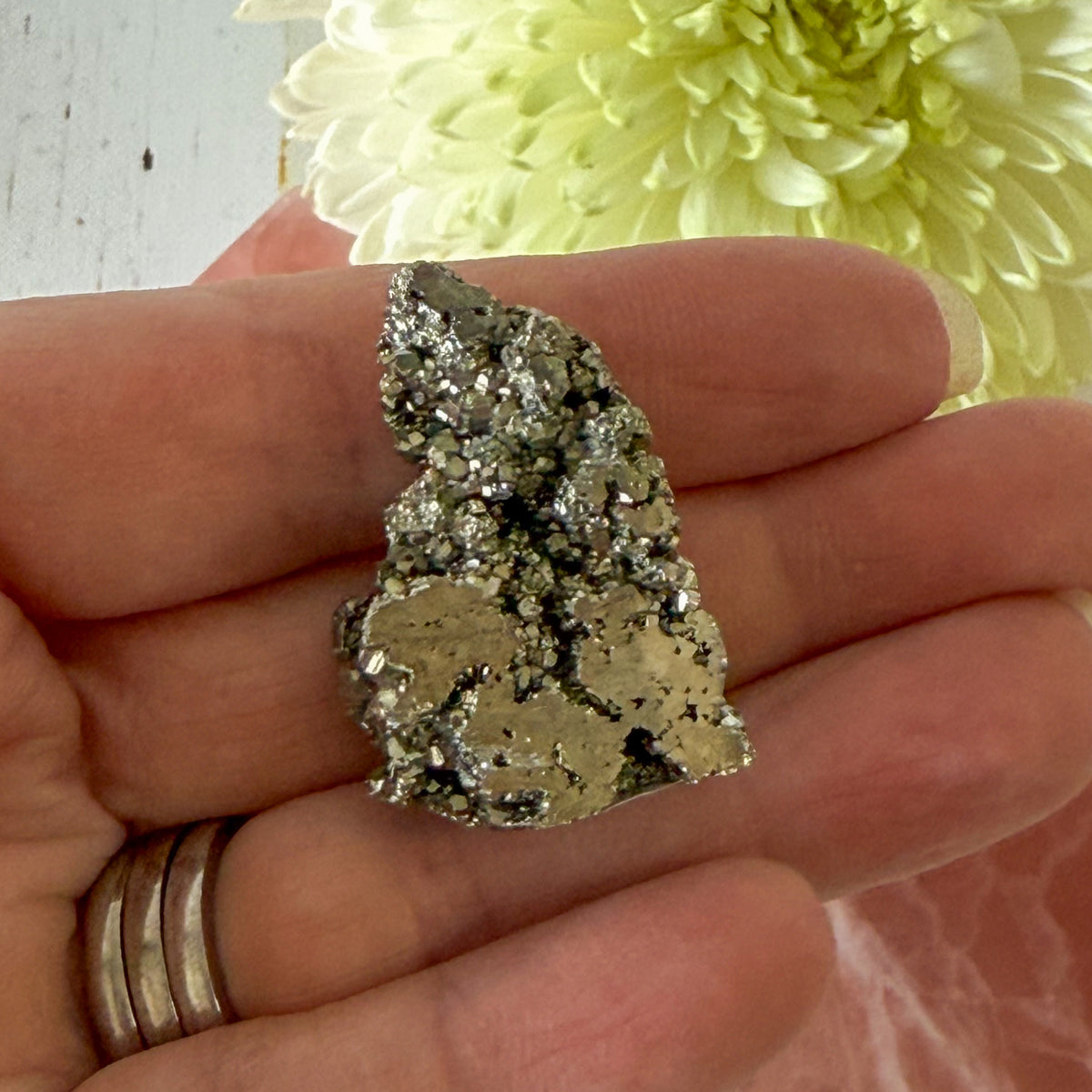 Pyrite Freeform #1260-Happily Zen