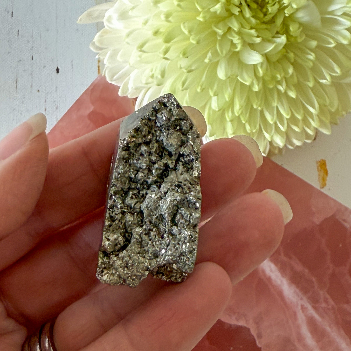 Pyrite Freeform #1261-Happily Zen