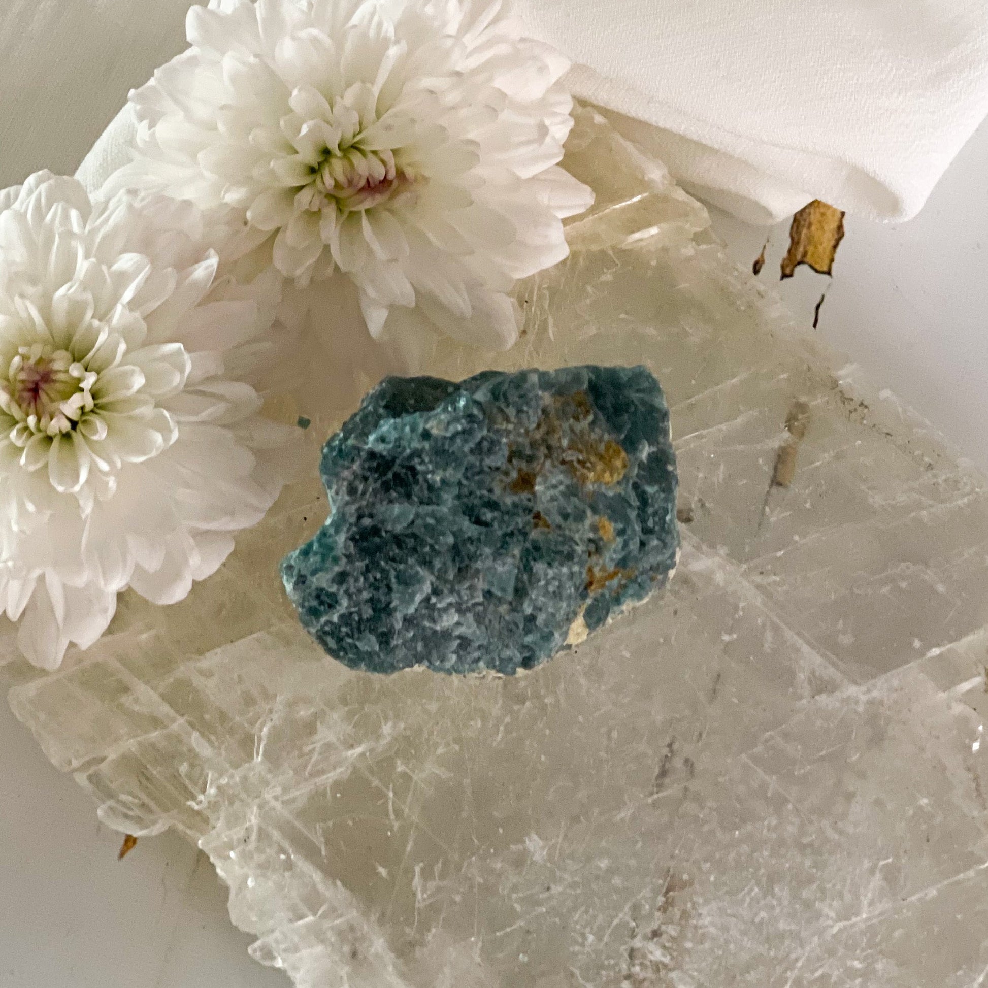 Raw Apatite #435-Happily Zen