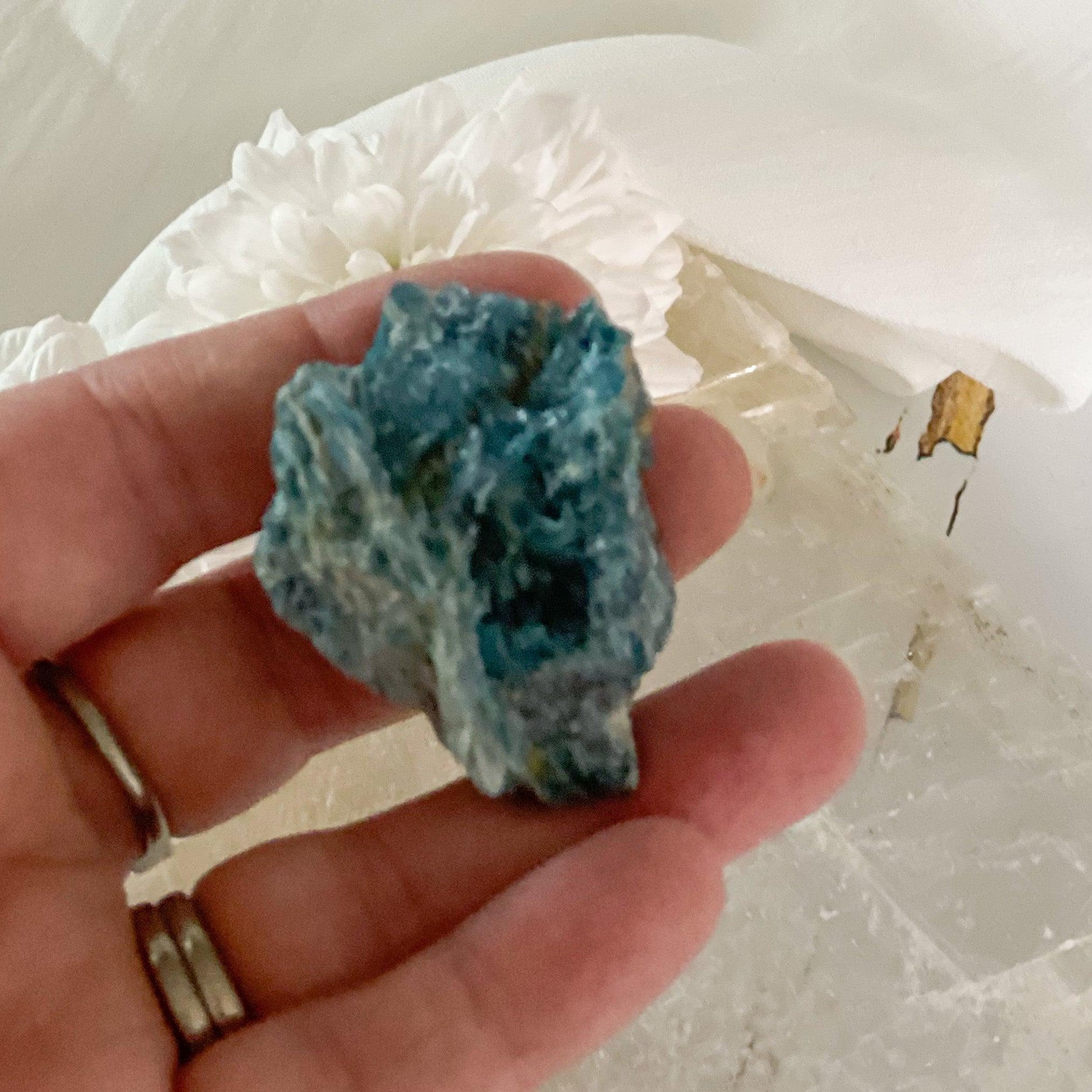 Raw Apatite #436-Happily Zen