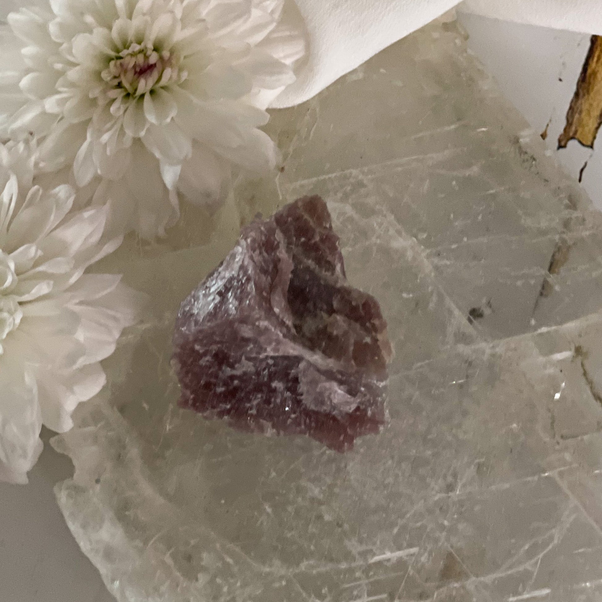 Raw Morganite #416-Happily Zen