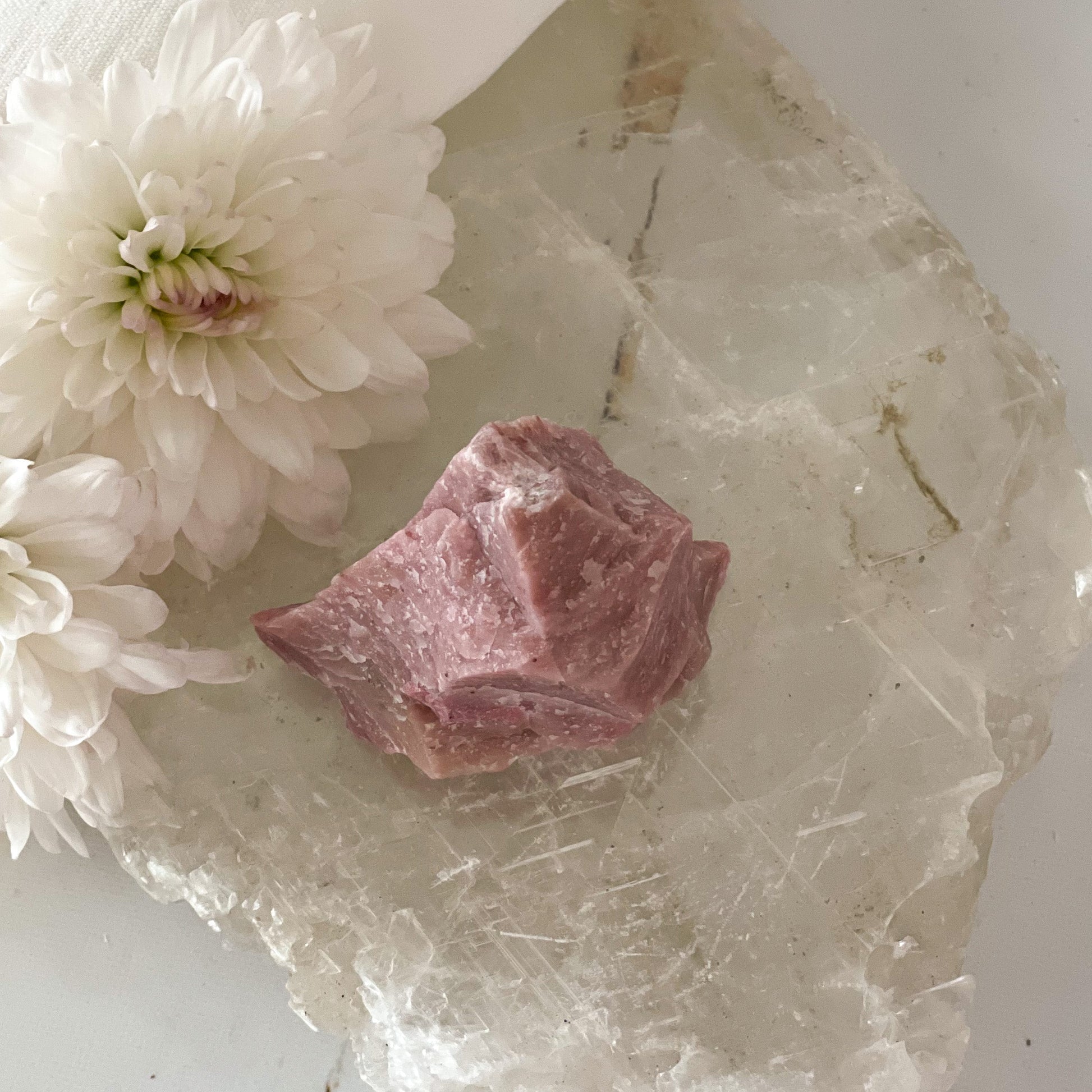 Raw Pink Jasper #356-Happily Zen