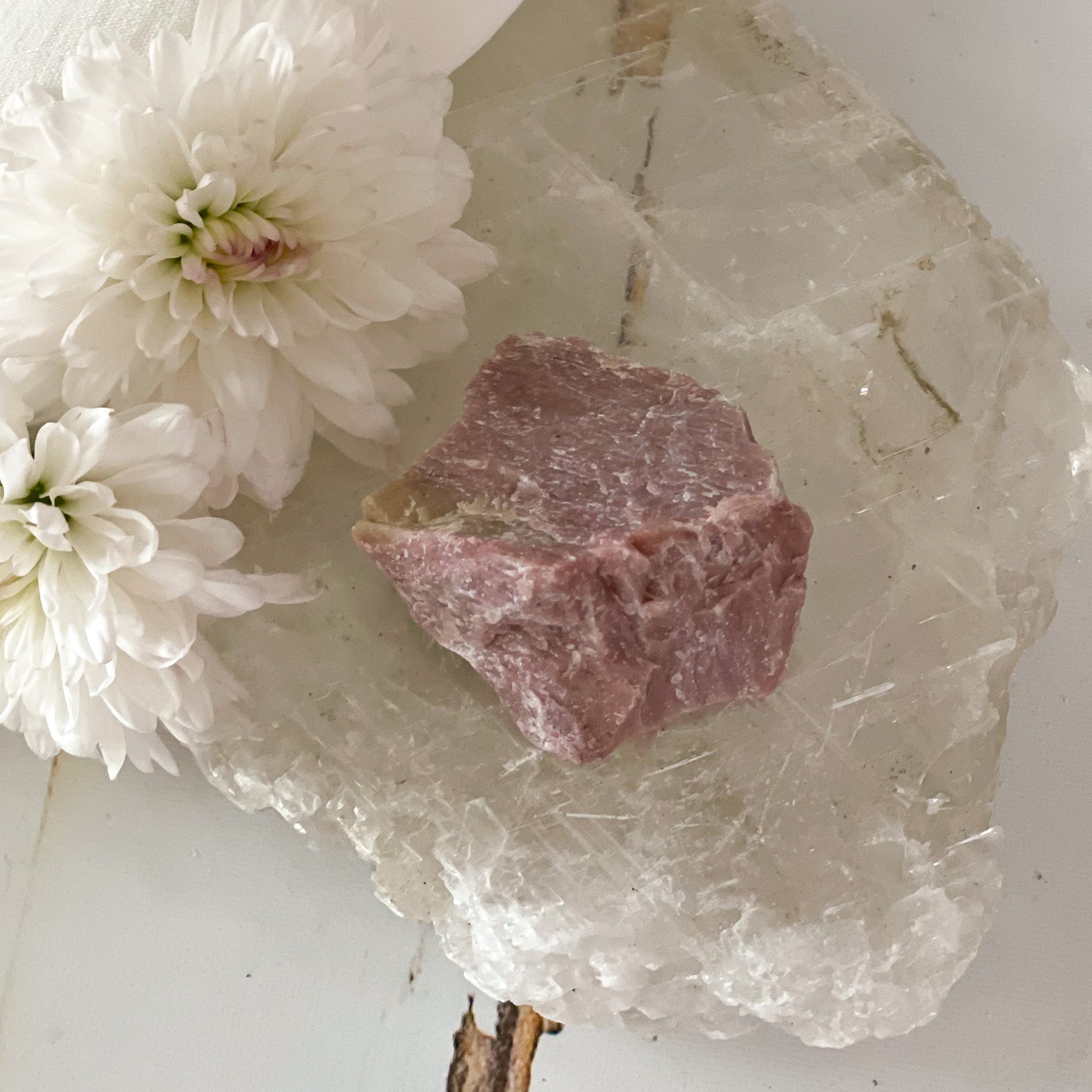 Raw Pink Jasper #358-Happily Zen