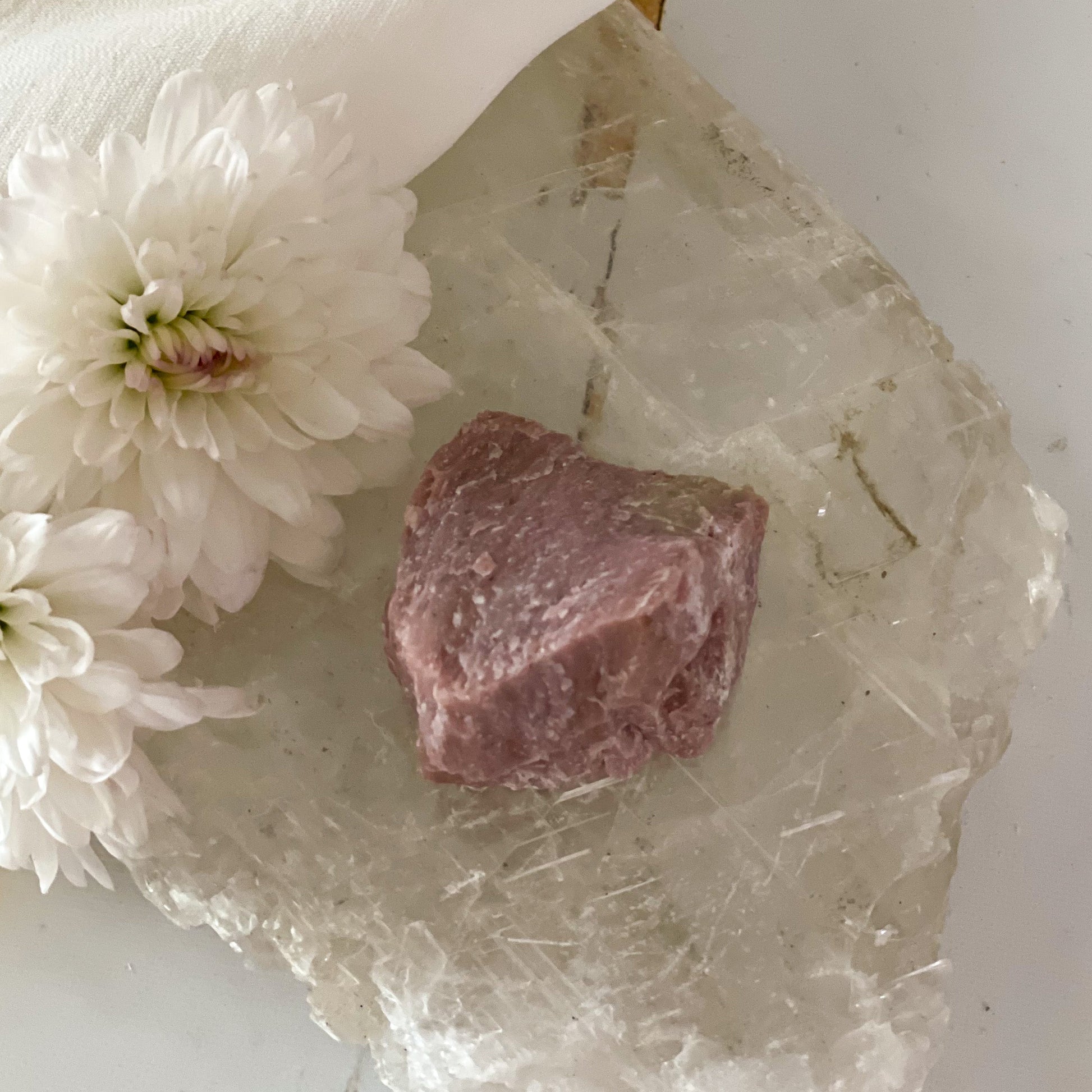 Raw Pink Jasper #358-Happily Zen