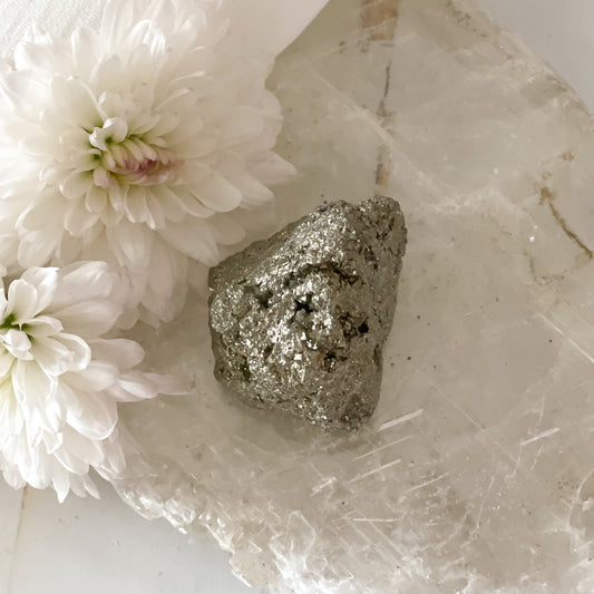 Raw Pyrite #352-Happily Zen
