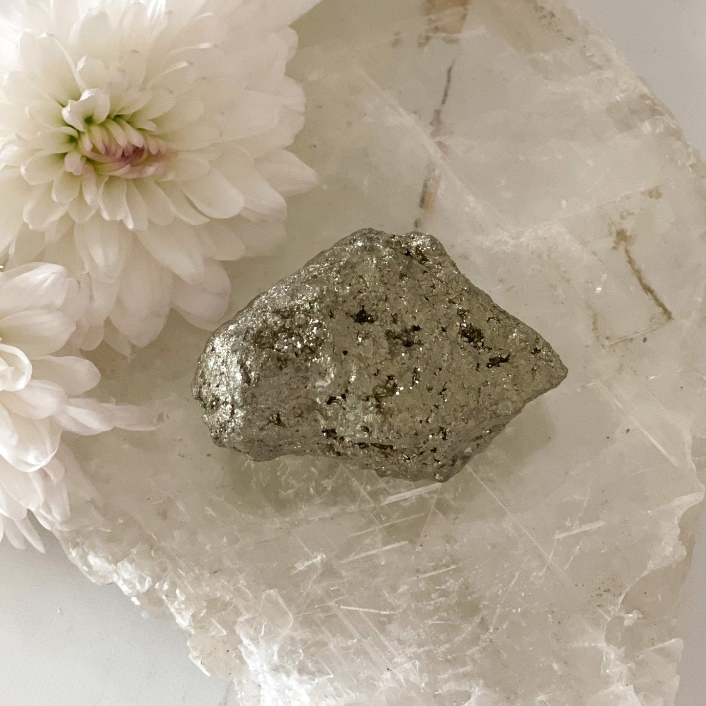 Raw Pyrite #353-Happily Zen
