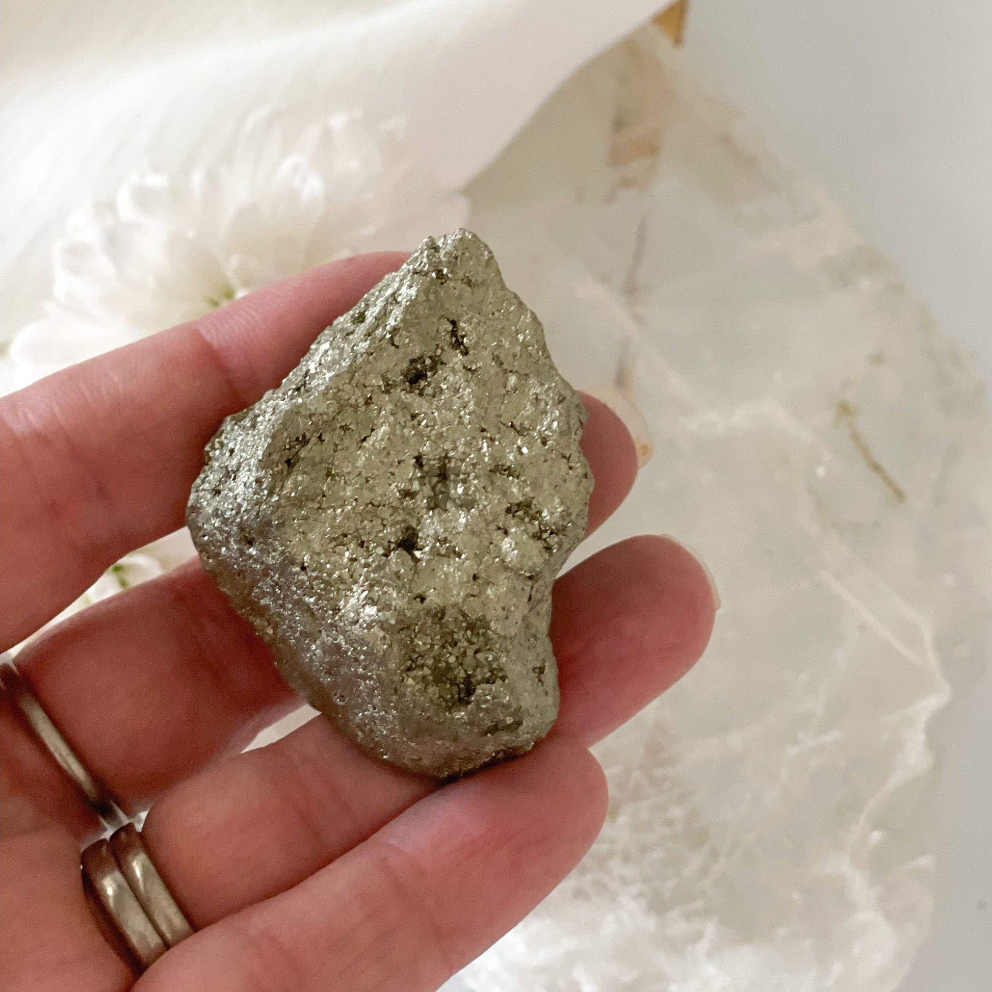Raw Pyrite #353-Happily Zen