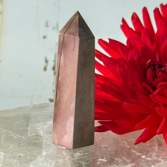 Red Jasper Tower #1280-Happily Zen