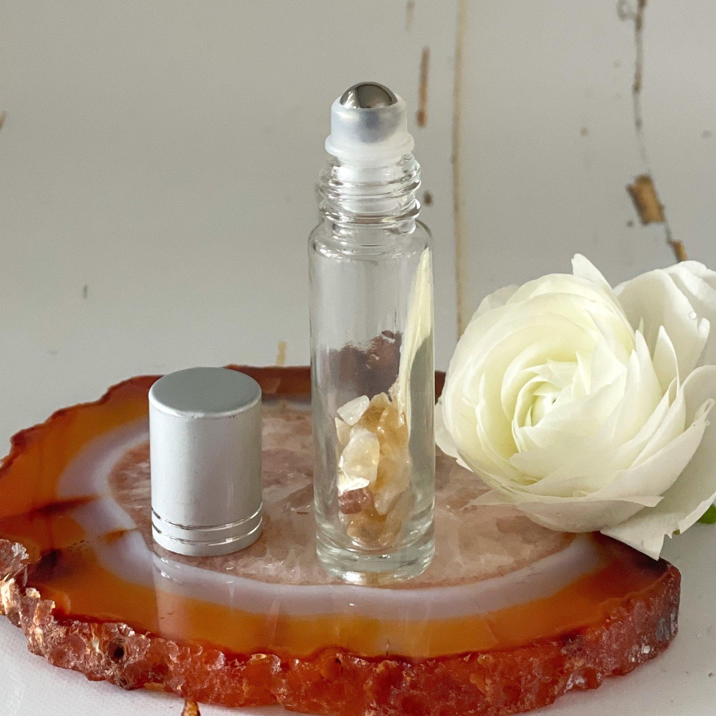 Citrine Essential Oil Roller-Happily Zen