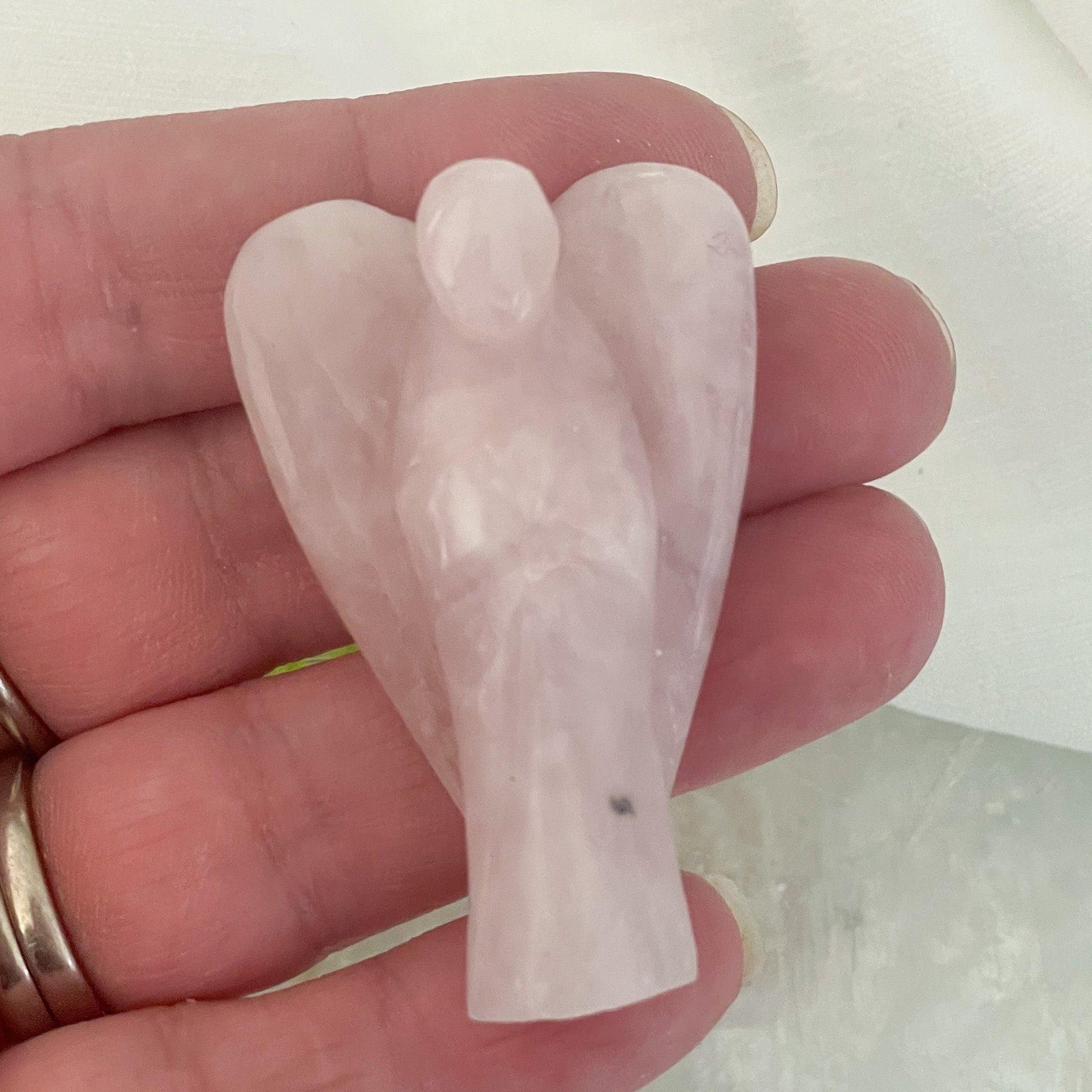 Rose Quartz Angel #545-Happily Zen