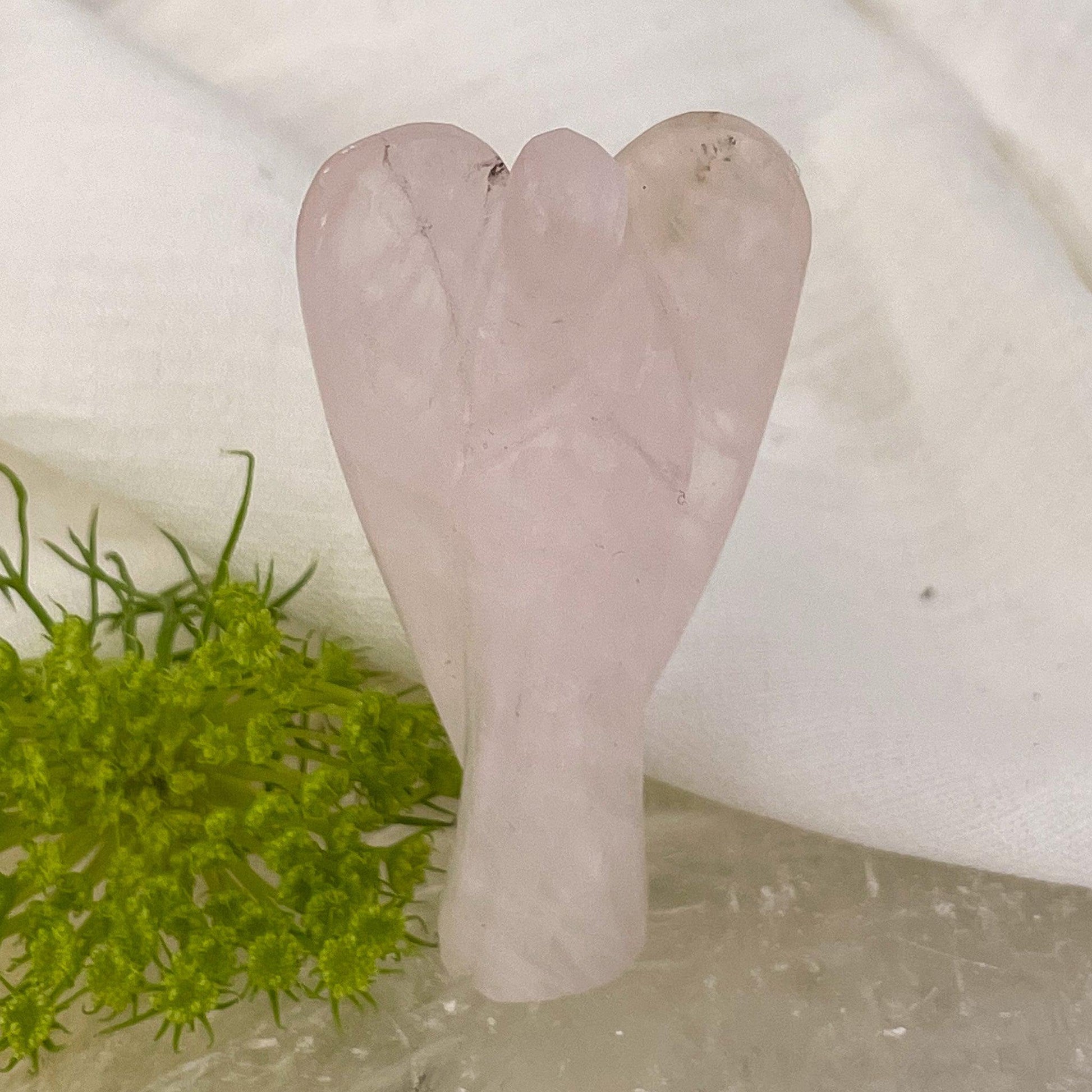 Rose Quartz Angel #547-Happily Zen