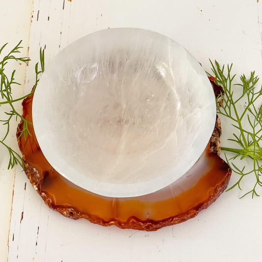 Selenite Bowl - Intuitively Chosen-Happily Zen