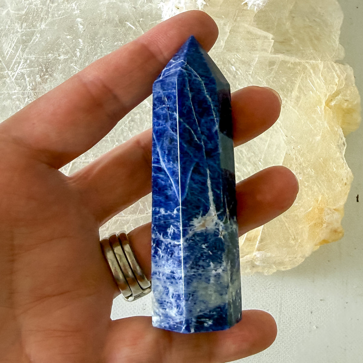 Sodalite Tower #1423-Happily Zen