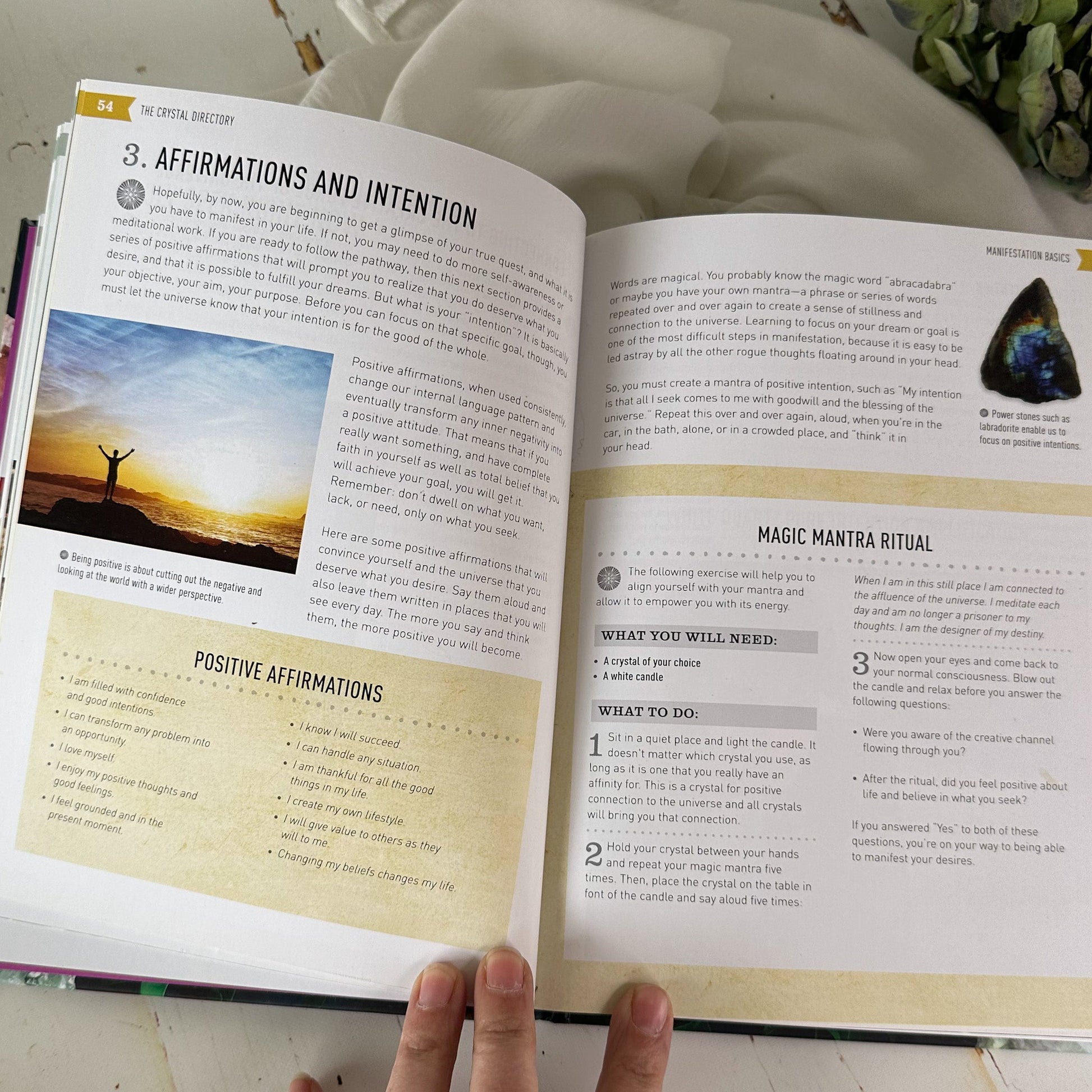 The Crystal Directory - 100 Crystals for Positive Manifestation #728-Happily Zen